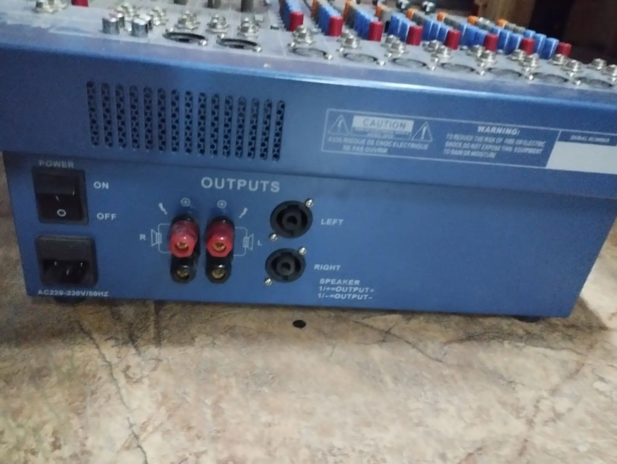 Активный микшерный пульт M-Asia PMX-600 (3 / 3)