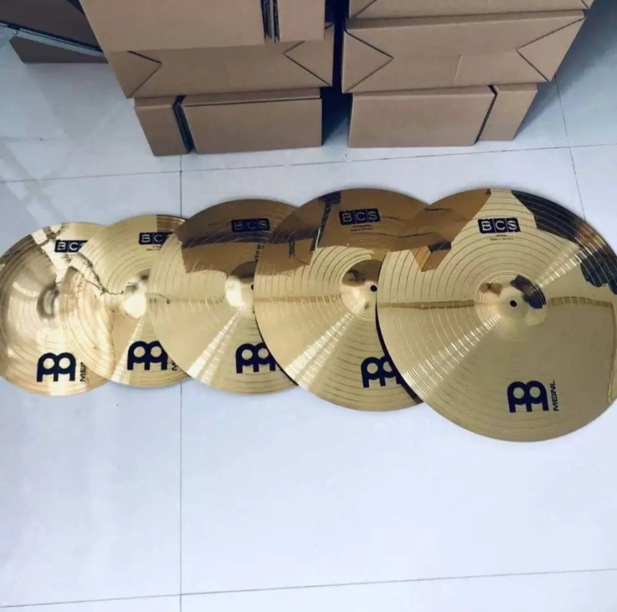 Набор тарелок для барабанов Meinl BCS (2 / 2)