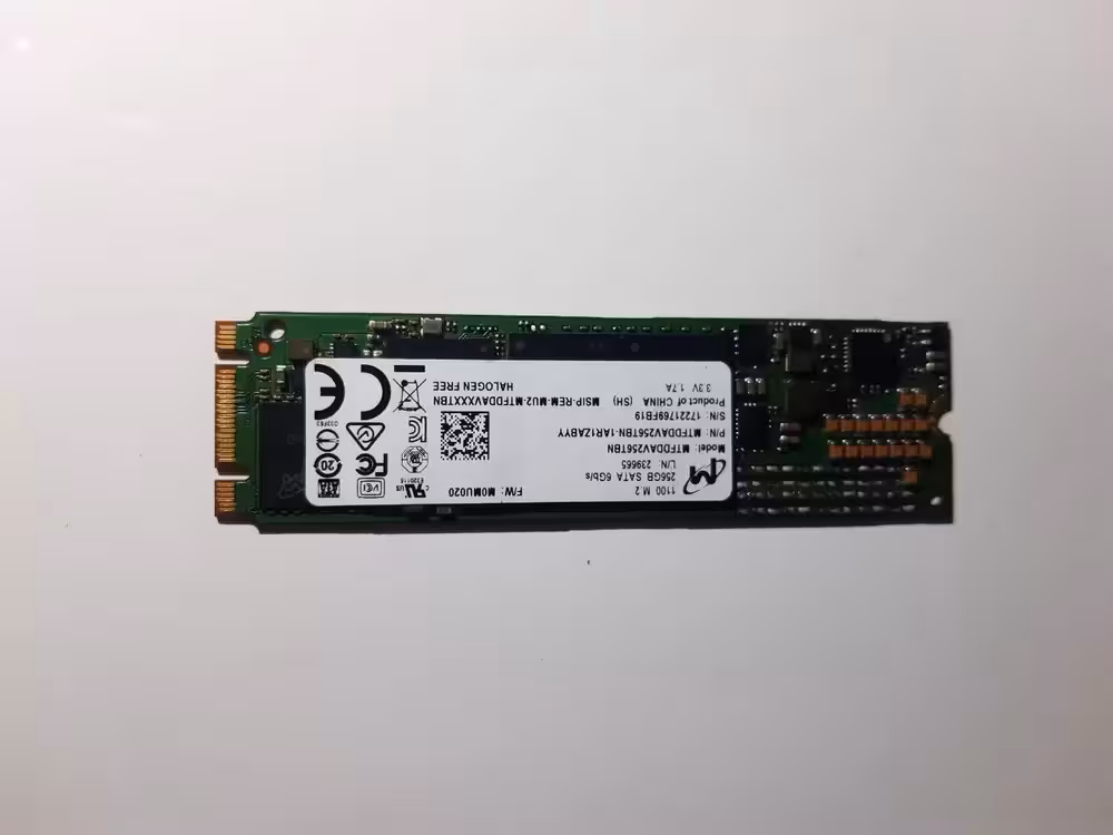 Micron MTFDDAV256TBN (1 / 3)