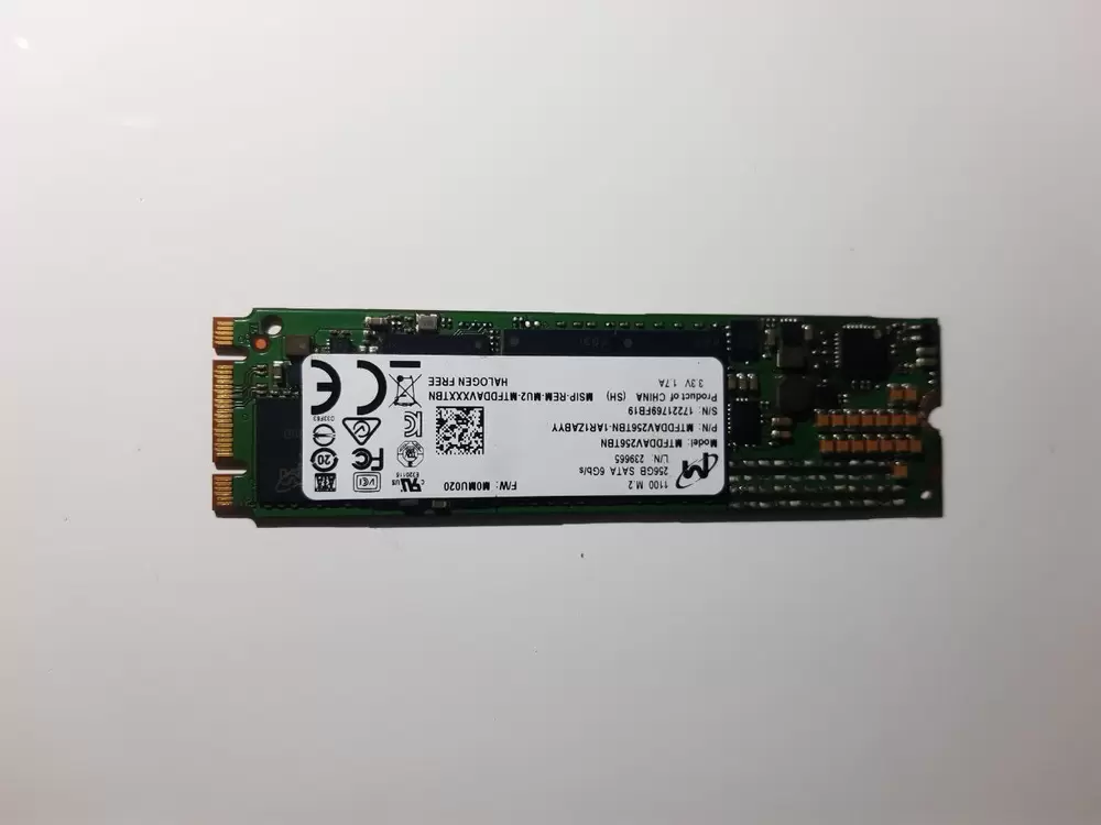 Micron MTFDDAV256TBN (1 / 3)