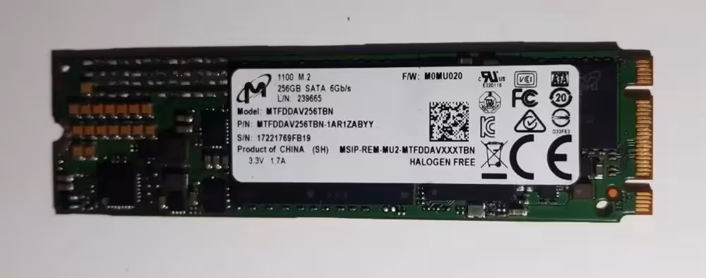 Micron MTFDDAV256TBN (3 / 3)
