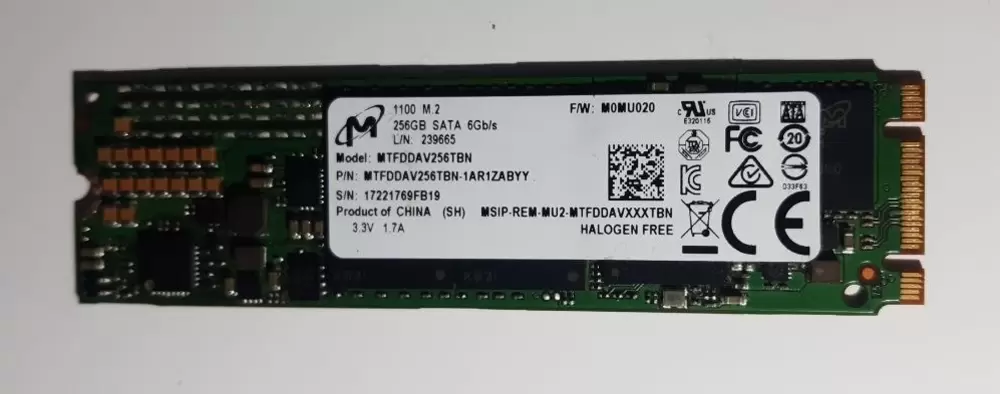 Micron MTFDDAV256TBN (3 / 3)