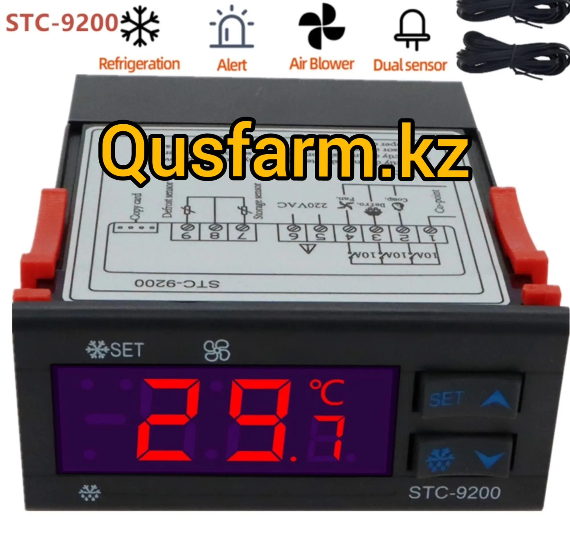 STC 9200 Регулятор для теплицы холодильника (2 / 2)