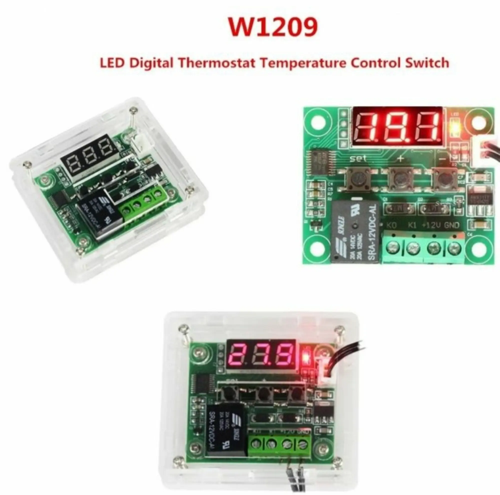 Терморегулятор w1209 (1 / 5)