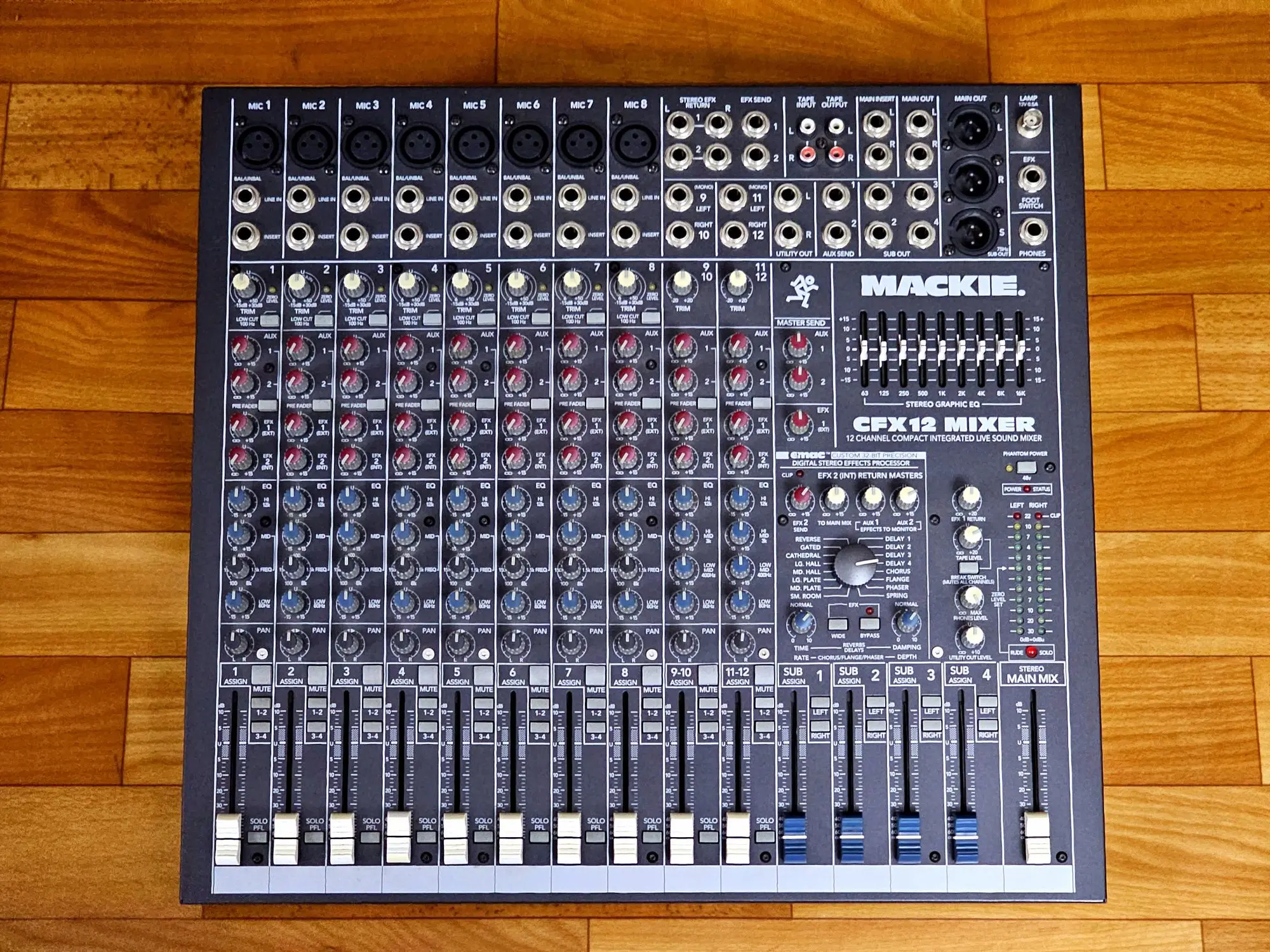 Пассивный микшерный пульт MACKIE CFX12 (1 / 2)
