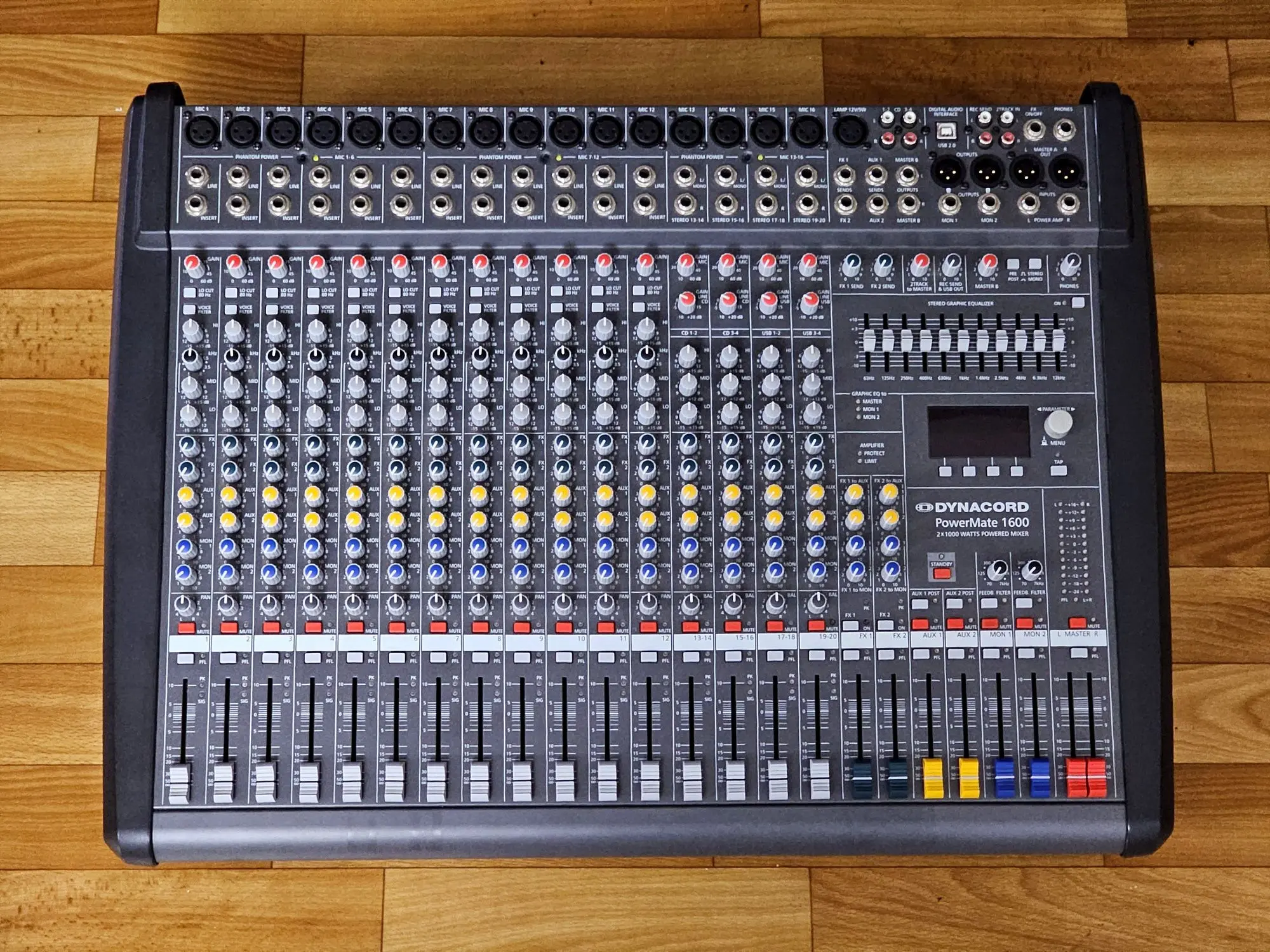 Активный микшерный пульт DYNACORD POWERMATE 1600-3 (2 / 3)