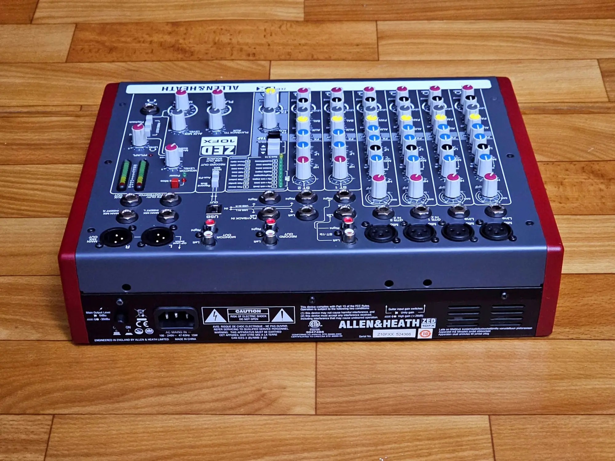 Пассивный микшерный пульт ALLEN&HEATH ZED10FX (2 / 2)