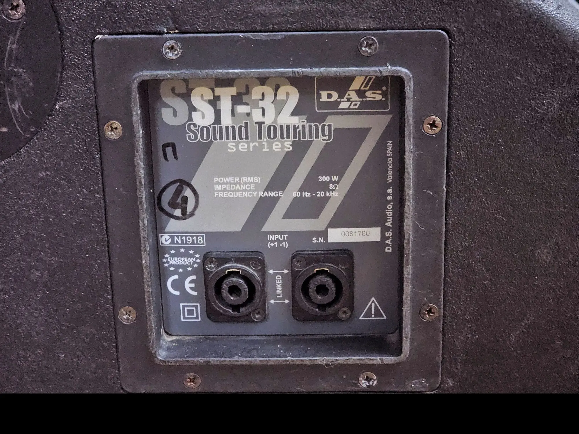 Испанские пассивные мониторы DAS AUDIO ST32 (8 / 8)