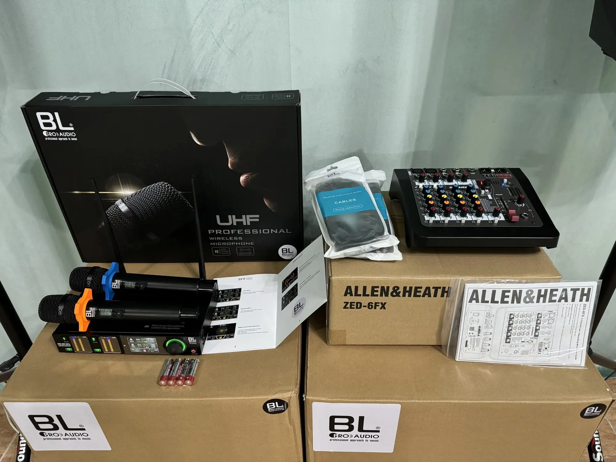 Музыкальная Аппаратура Активный комплект BL PRO Audio, Allen Heath (2 / 7)