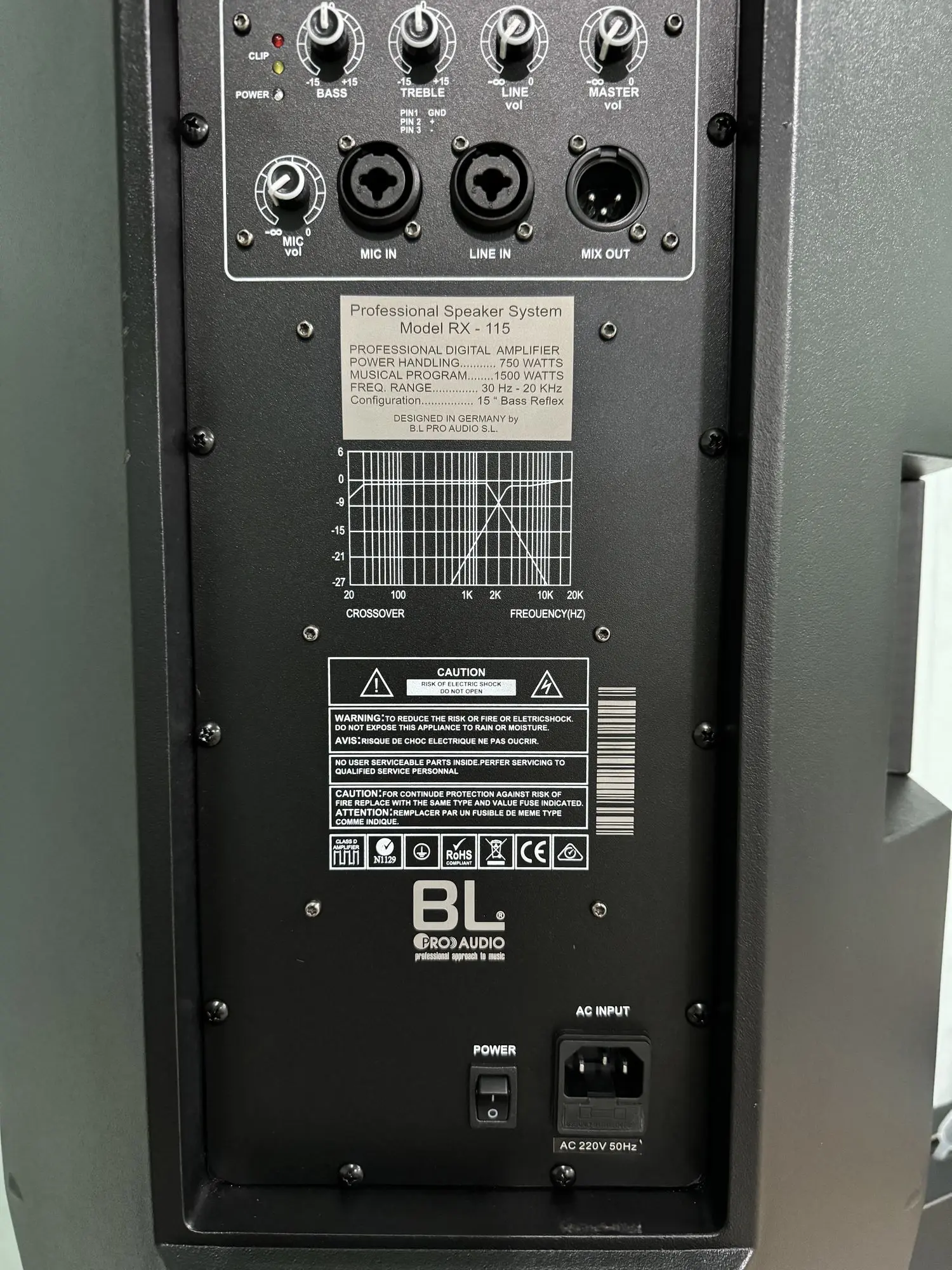 Музыкальная Аппаратура Активный комплект BL PRO Audio, Allen Heath (4 / 7)