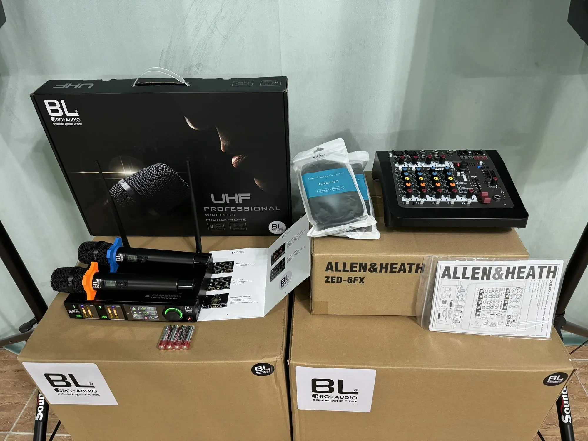 Музыкальная Аппаратура Активный комплект BL PRO Audio, Allen Heath (6 / 7)