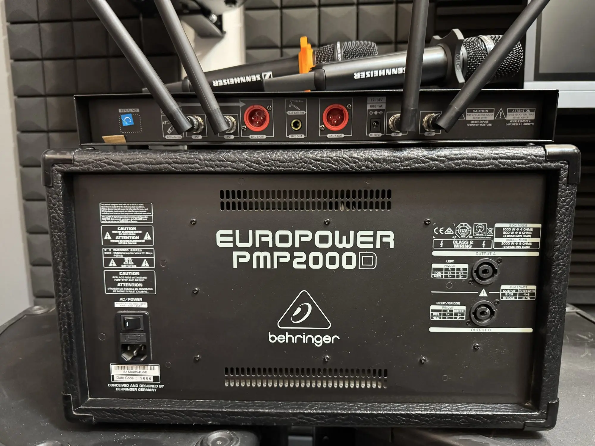 Музыкальная аппаратура, Колонки, Микшерный Пульт, Behringer,Sennheiser (6 / 6)