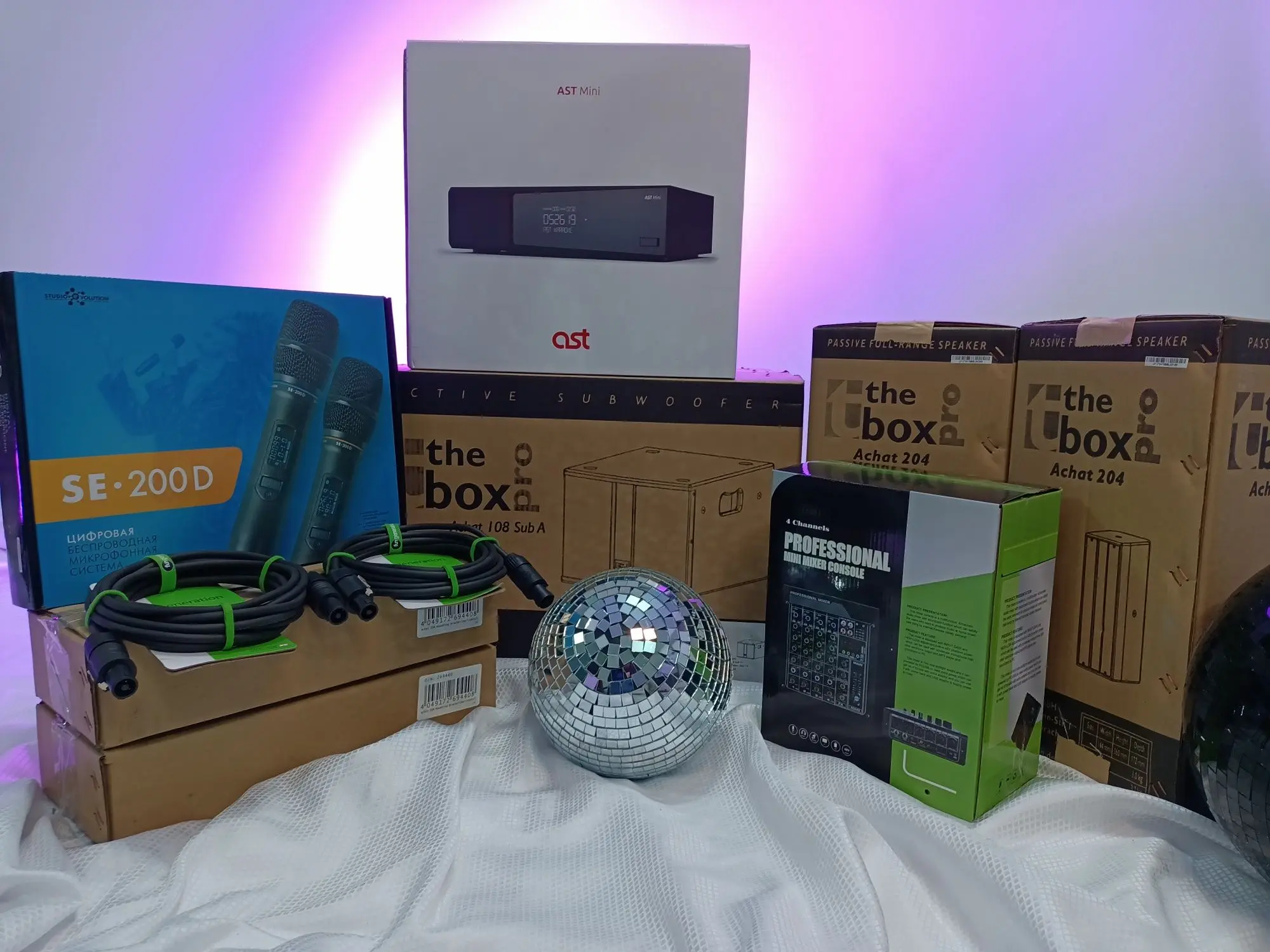 Караоке под ключ AST mini, LD Systems Dave 8 Xs, The box PRO Achat 108 (5 / 8)