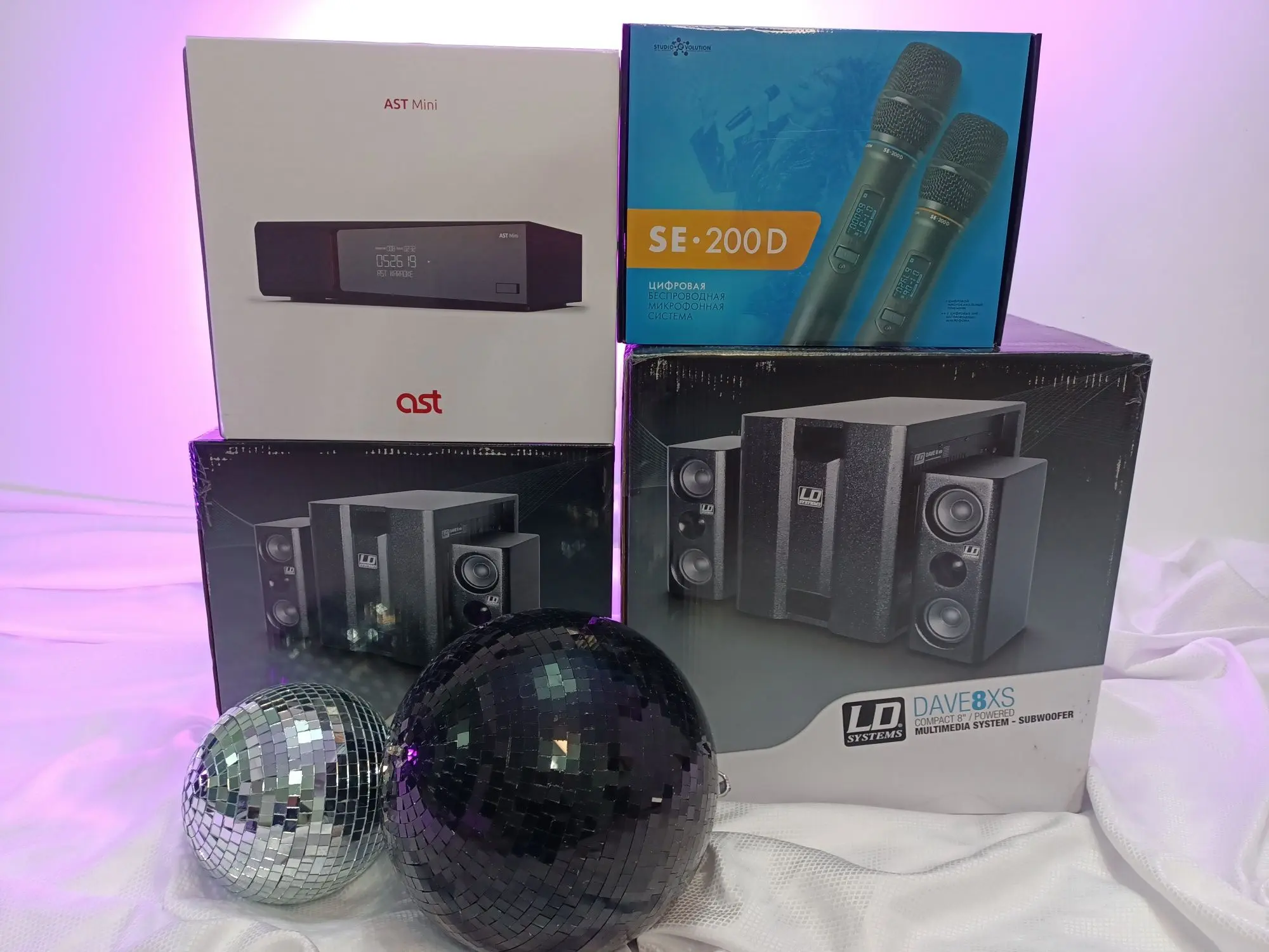 Караоке под ключ AST mini, LD Systems Dave 8 Xs, The box PRO Achat 108 (6 / 8)