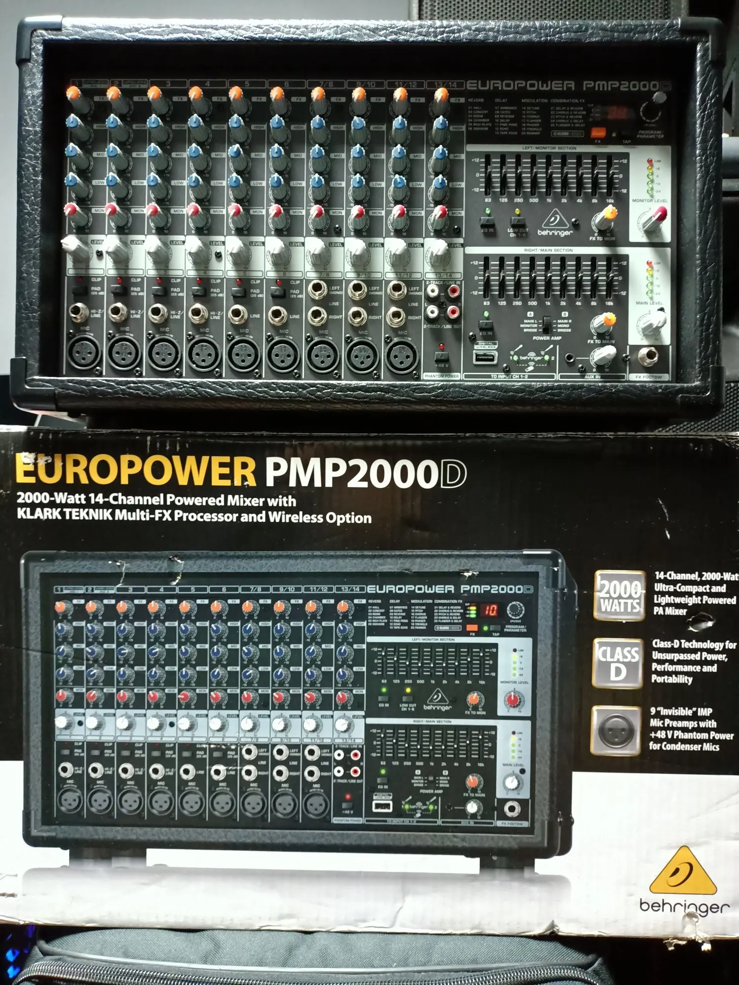 Активный Микшерный Пульт Behringer PMP 2000D Музыкальная Аппаратура (1 / 3)