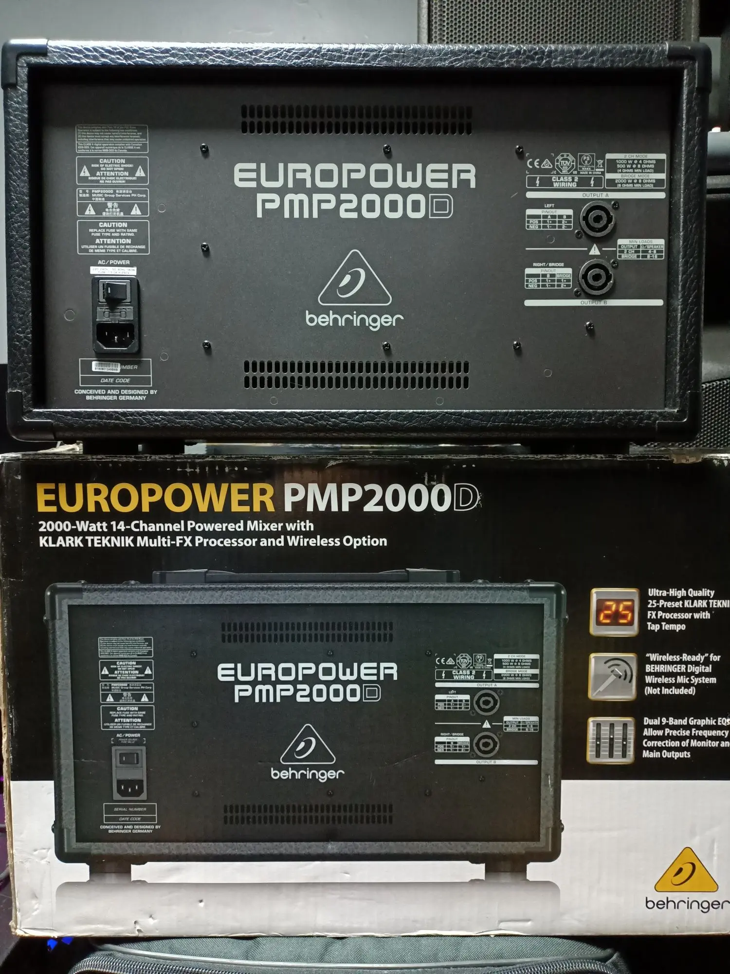 Активный Микшерный Пульт Behringer PMP 2000D Музыкальная Аппаратура (3 / 3)