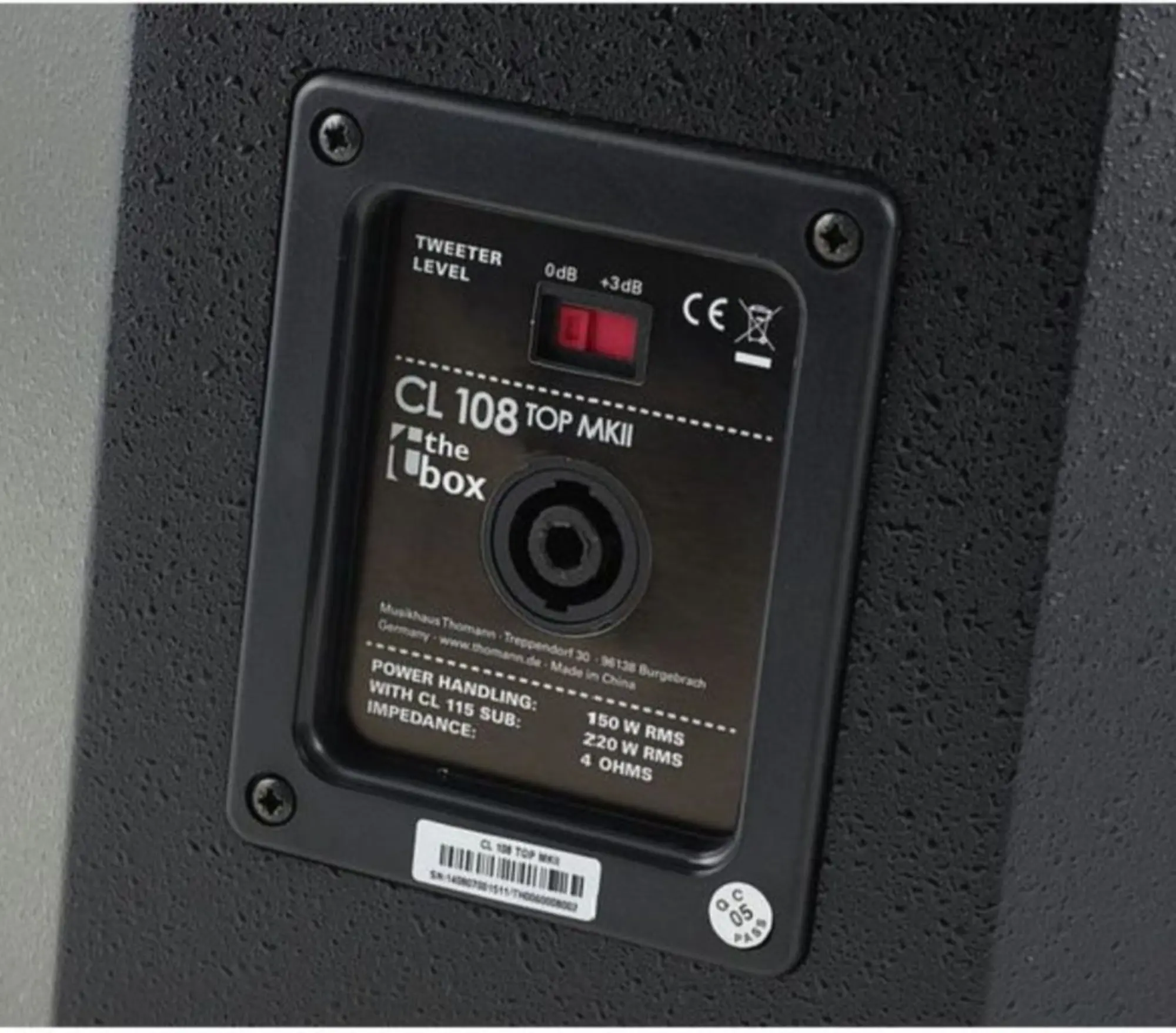 Активная акустическая система The box CL 108/115 MK ll. Колонки, Сабву (4 / 7)