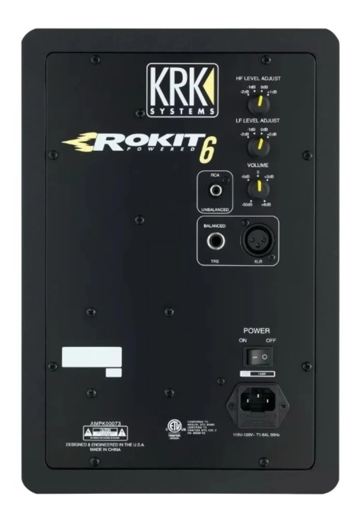 KRK Rokit 6 с кабелями, подлокотник есть своя коробка (2 / 2)