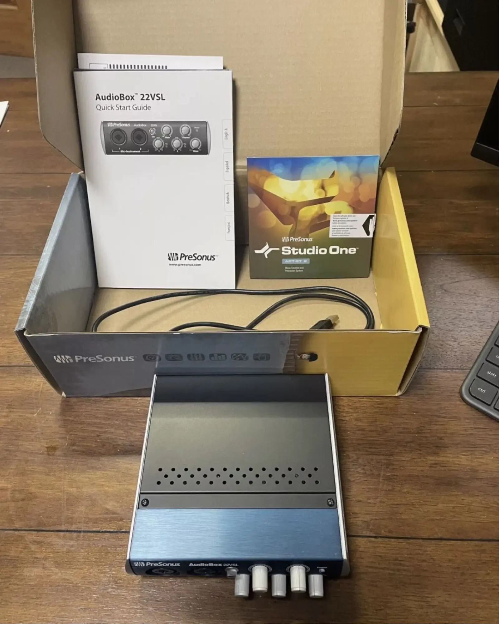Звуковая карта Presonus AudioBox 22VSL (4 / 4)