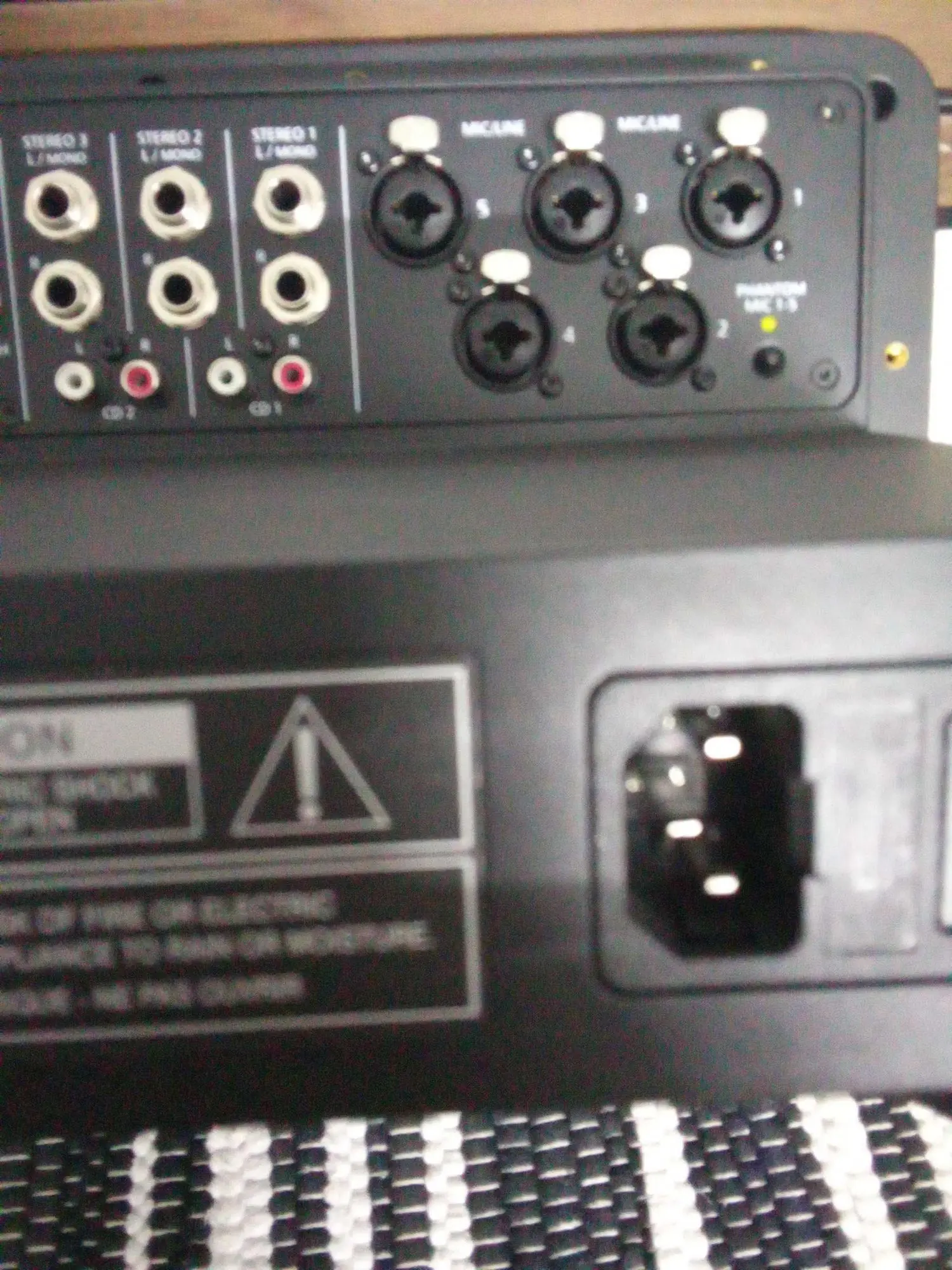 активный микшерский. пульт -DYNACORD PM 502.powered mixer (6 / 6)