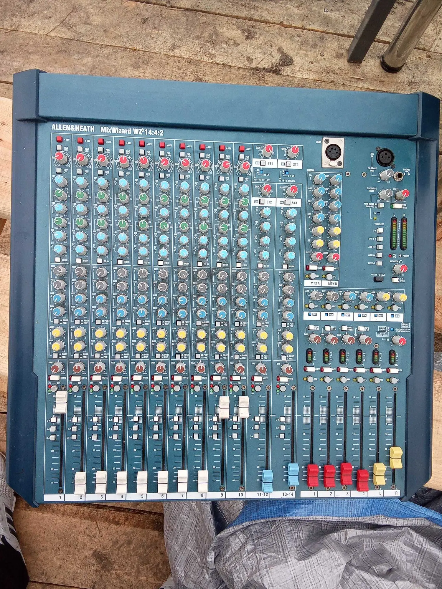 микшерский пульт ALLEN&HEATH MixWizard WZ3 14 4 2 (3 / 4)