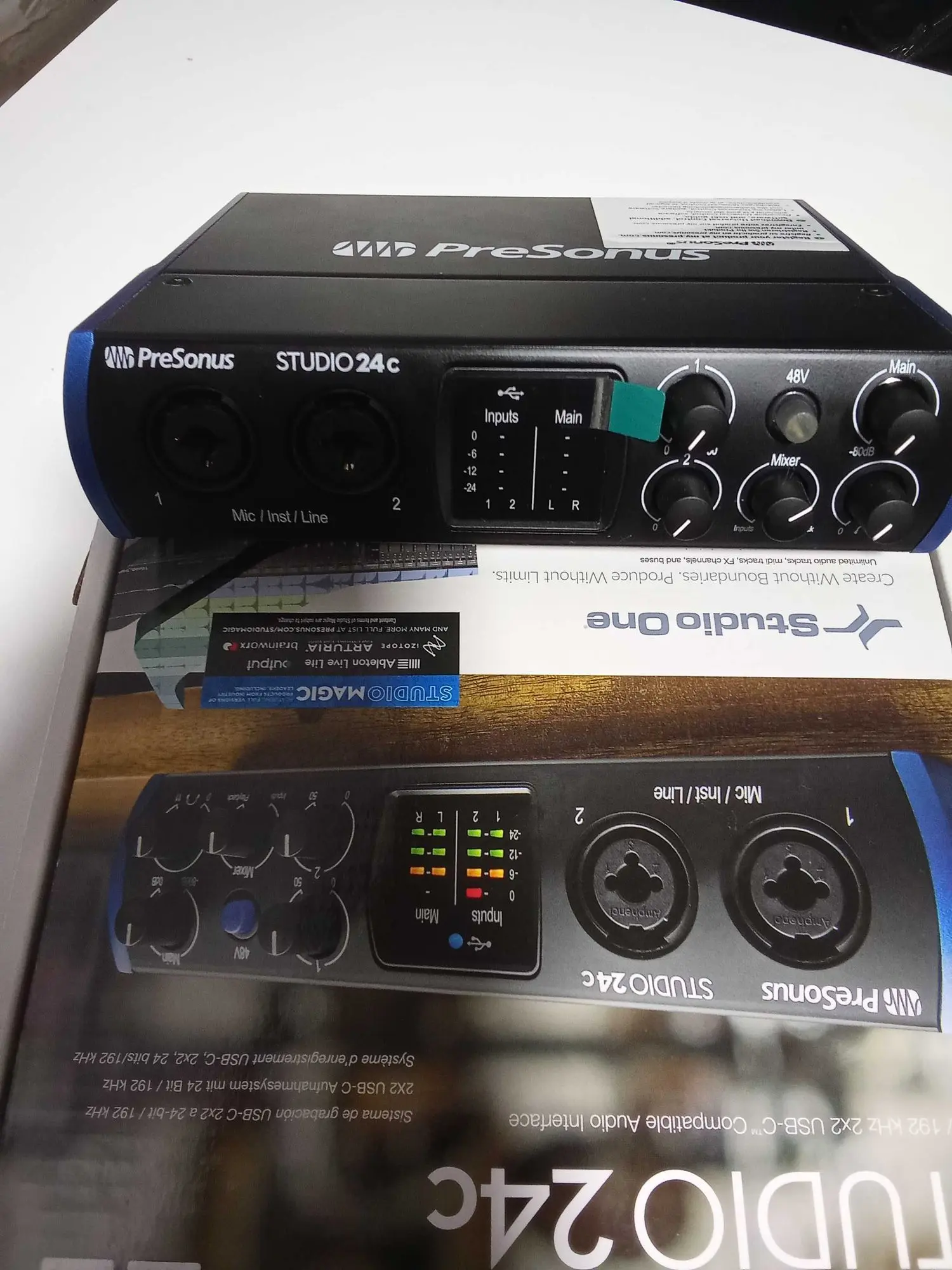 звуковую карту/Presonus STUDIO 24c (5 / 5)