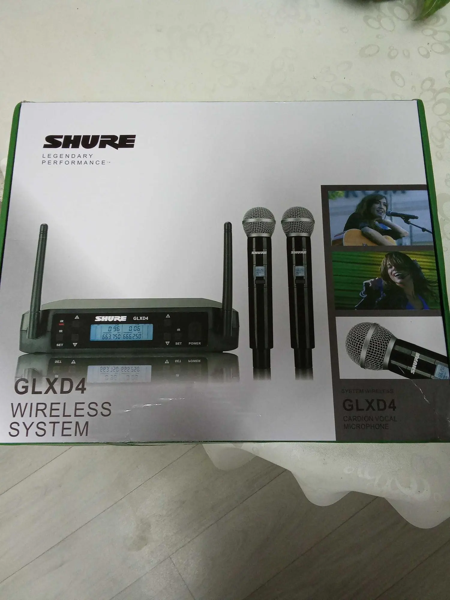 новый SHURE GLXD 4-радио (1 / 2)