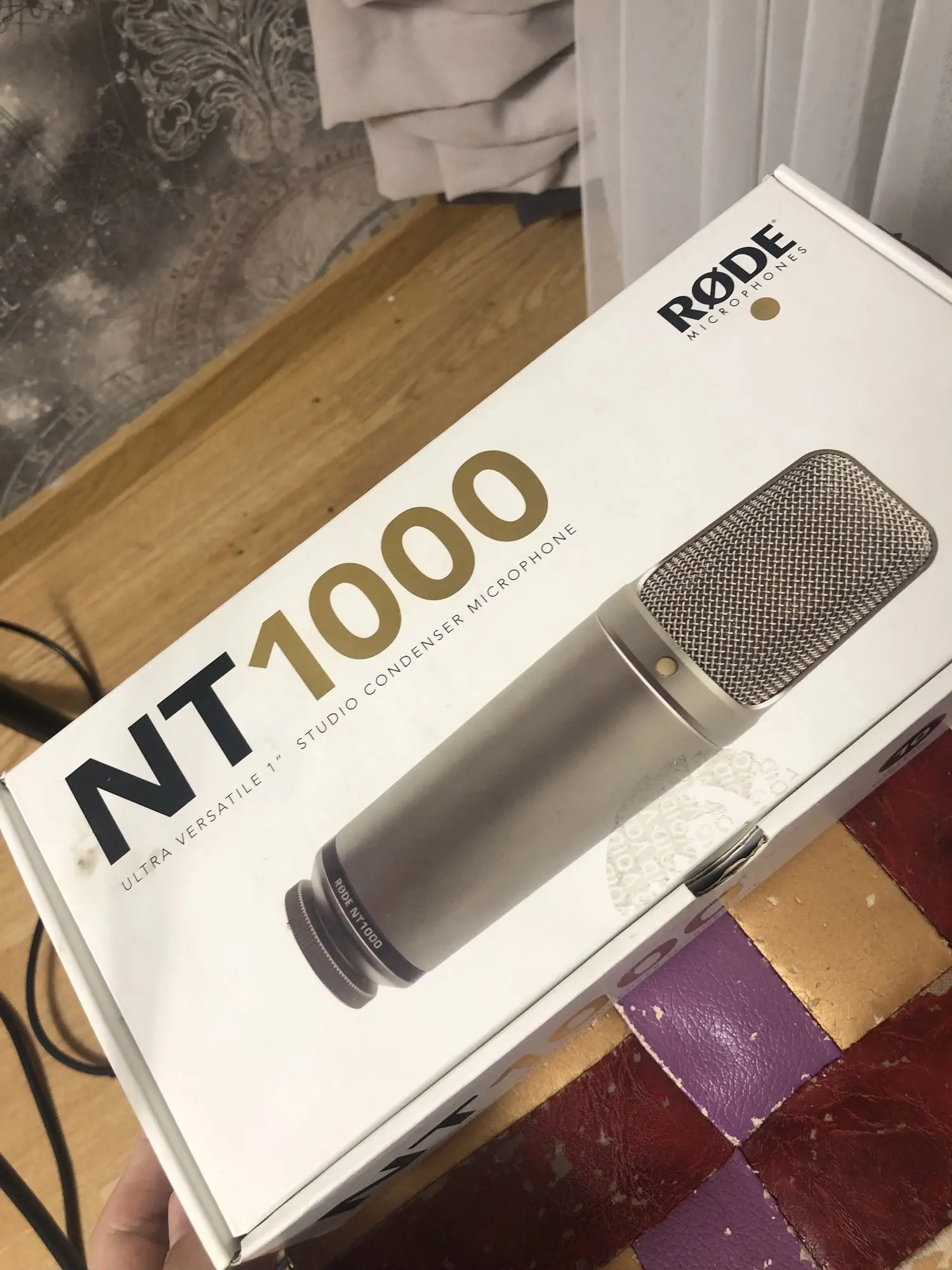Студийный микрофон rode nt 1000 и звуковую карту Focusrite (3 / 6)