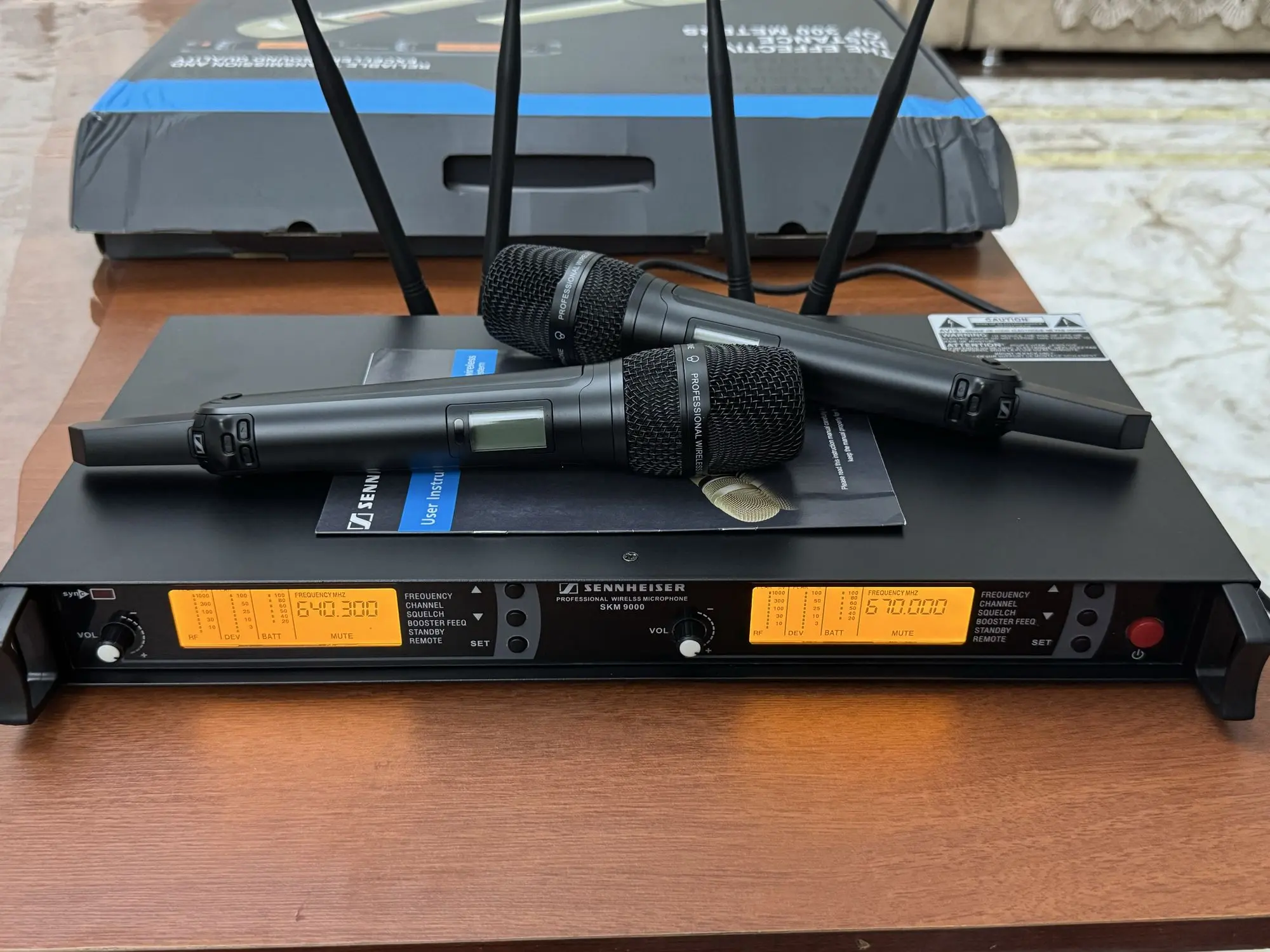 Микрофон, Senheiser 9000 (2 / 2)