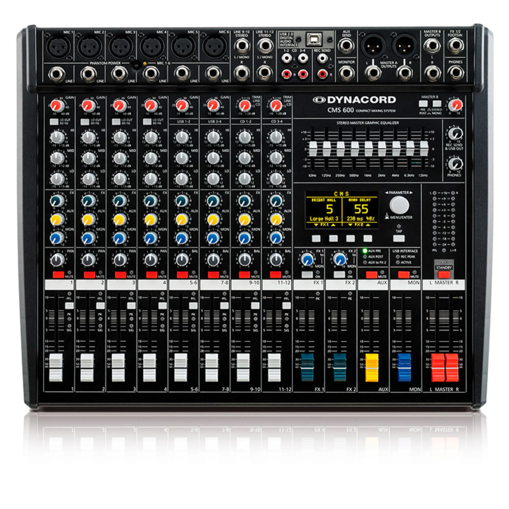 DYNACORD CMS 600 Аналоговый микшерный пульт (2 / 2)