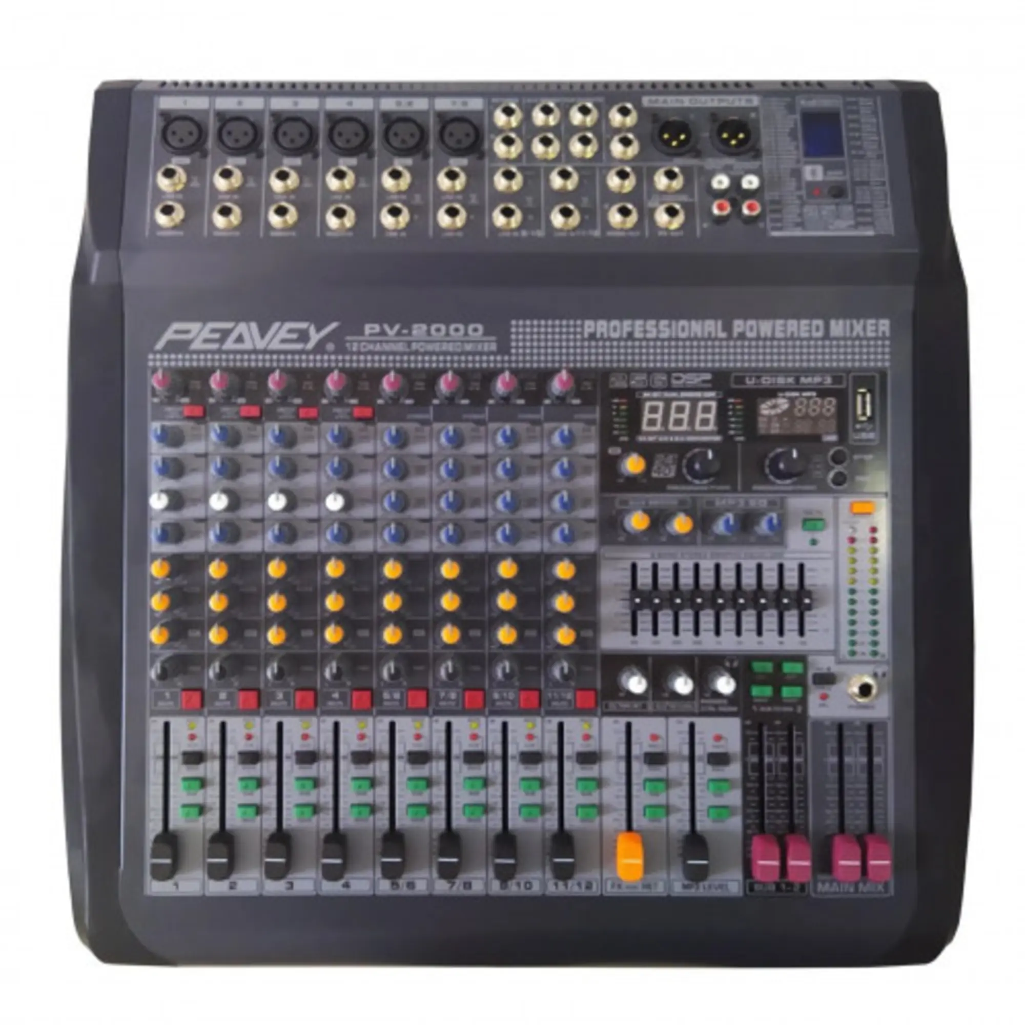 PEAVEY PV-2000 Активный микшерный пульт (1 / 3)