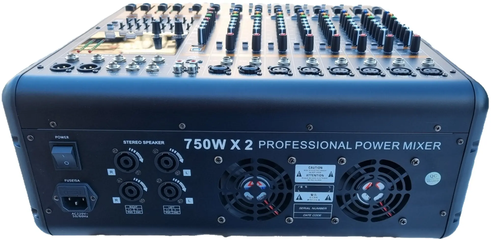 D-TECH D-1500 Активный микшерный пульт (2 / 2)