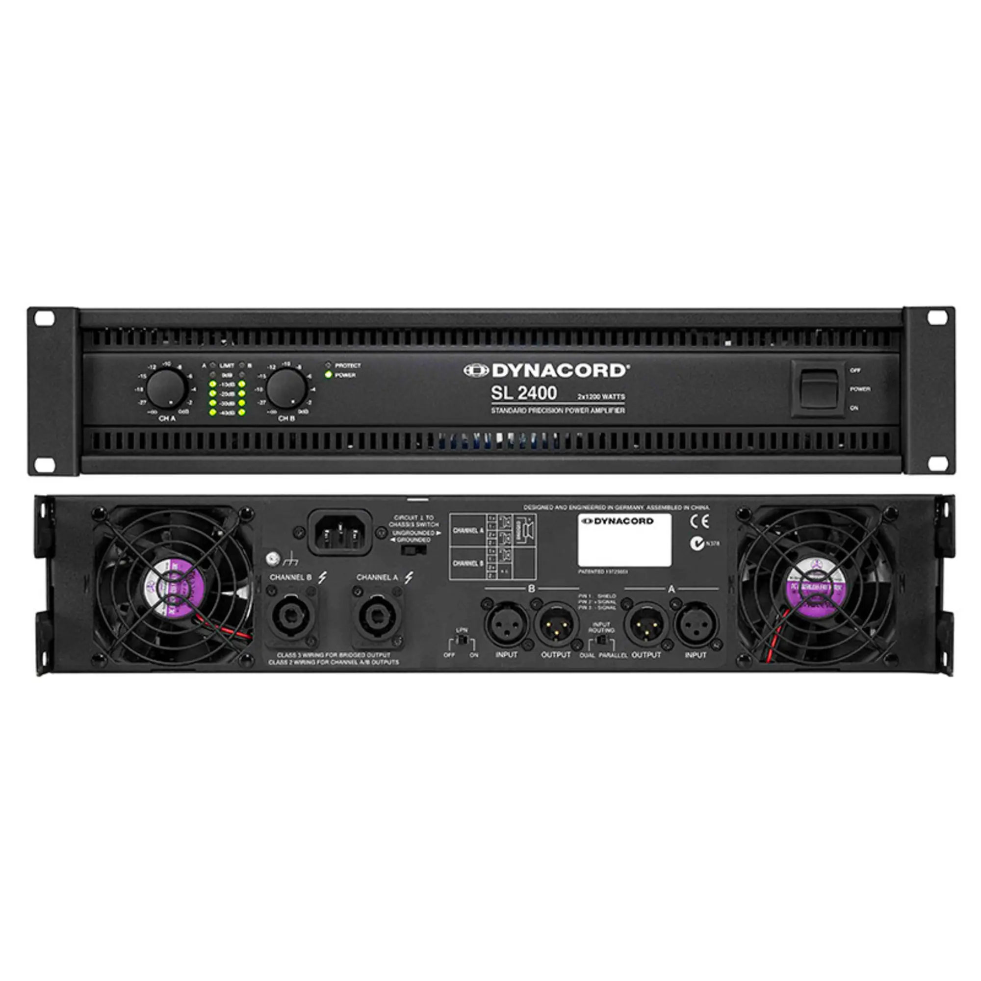 DYNACORD SL 2400 Усилитель мощности (3 / 3)