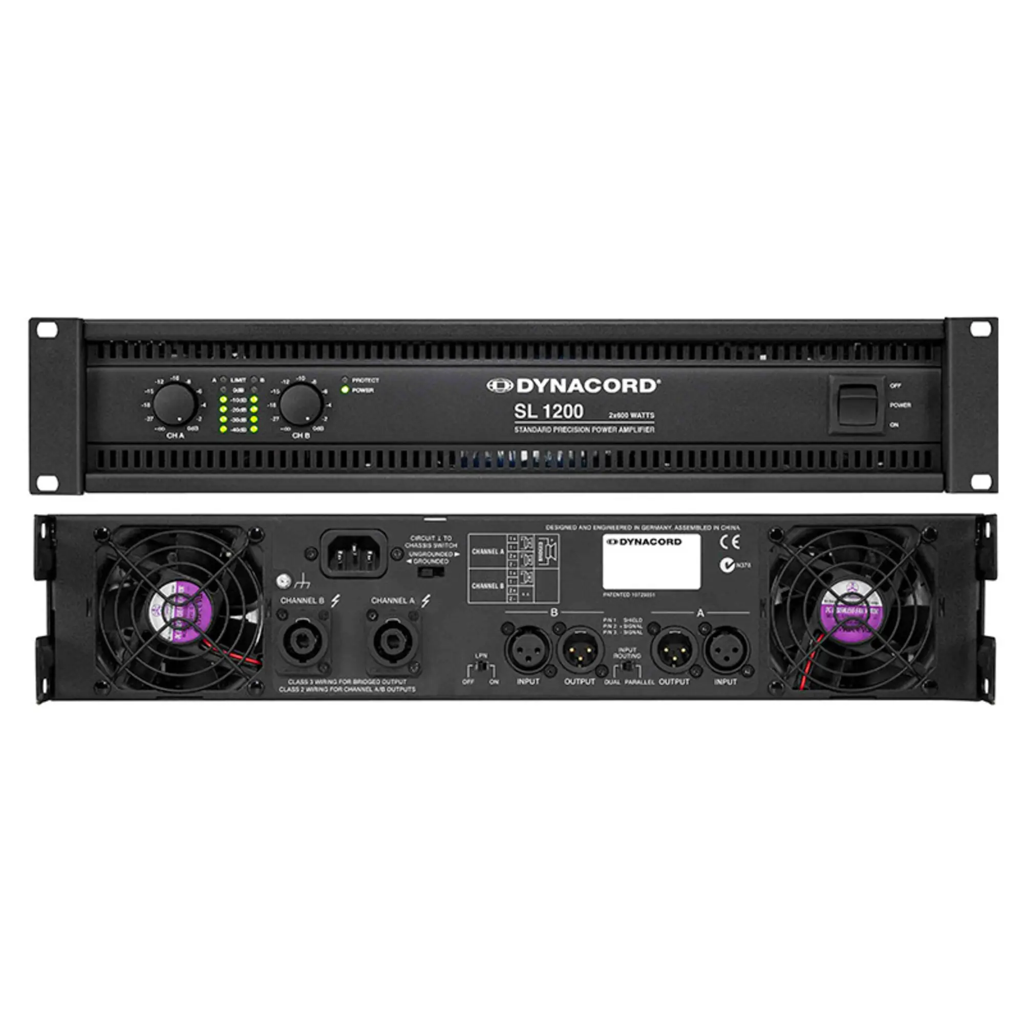 DYNACORD SL 1200 Усилитель мощности (3 / 3)