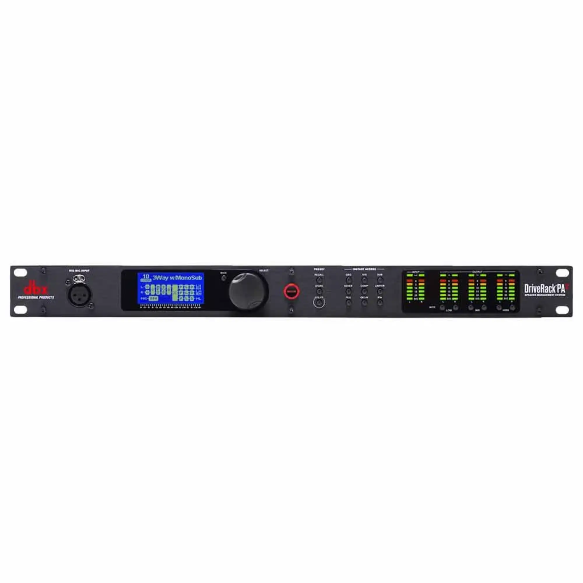 Звуковой процессор DBX DriveRack PA2 (2 / 3)