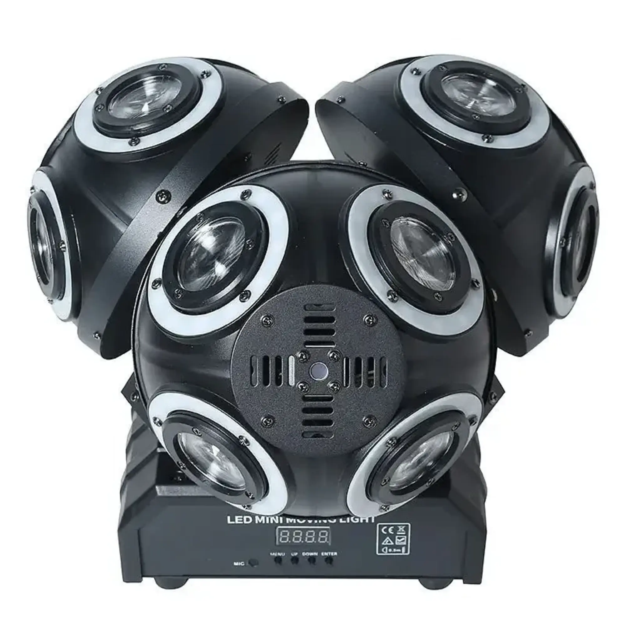 Световой прибор BAODELI ball-3*12W (светомузыка) (2 / 2)