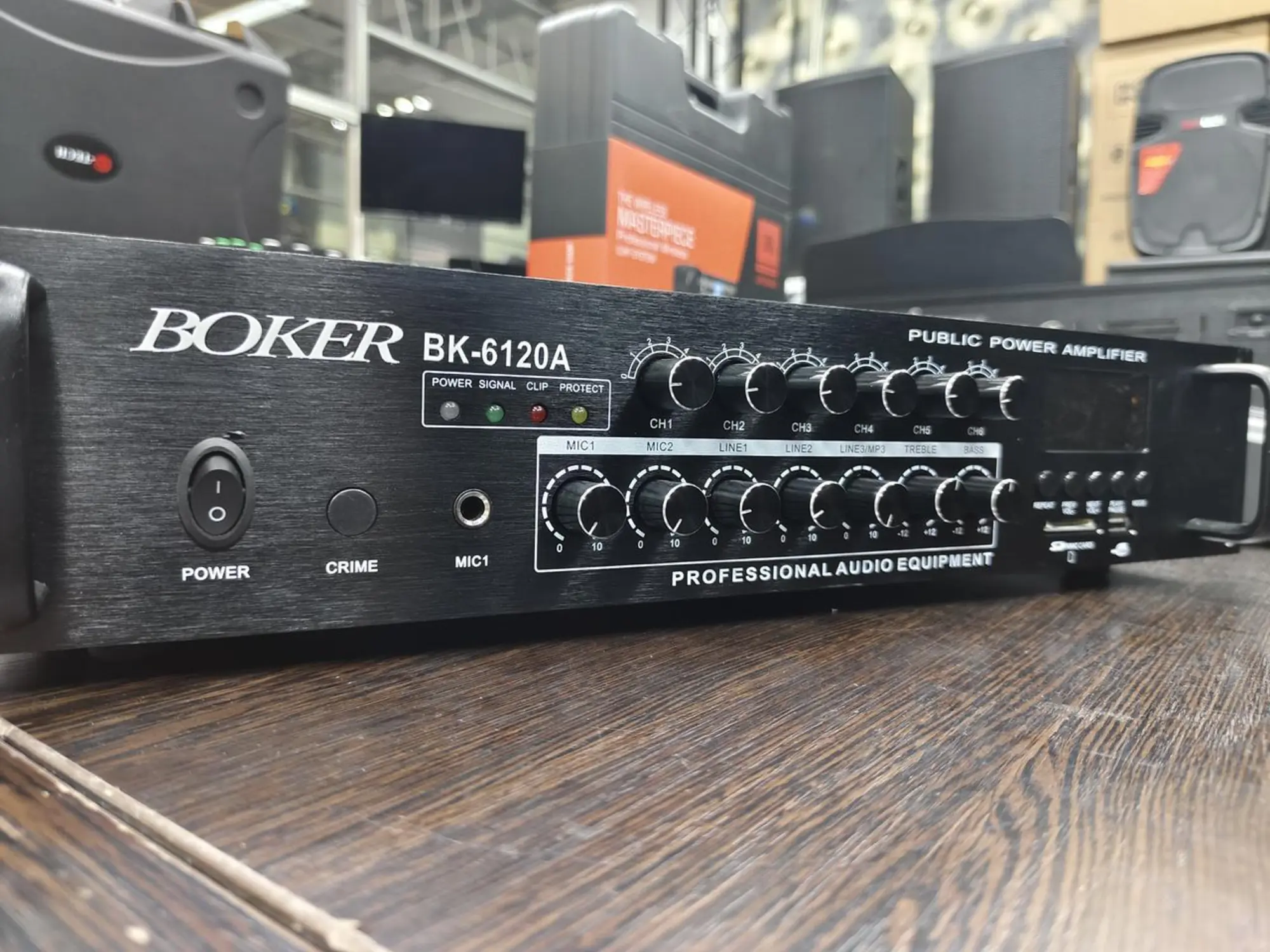 Трансляционный усилитель мощности Boker BK-6250A (3 / 4)