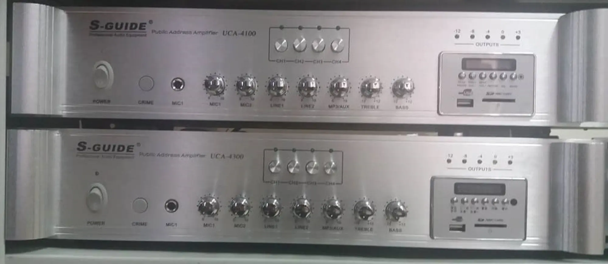 Трансляционный усилитель мощности S-QUIDE UCA 4700 (2 / 2)