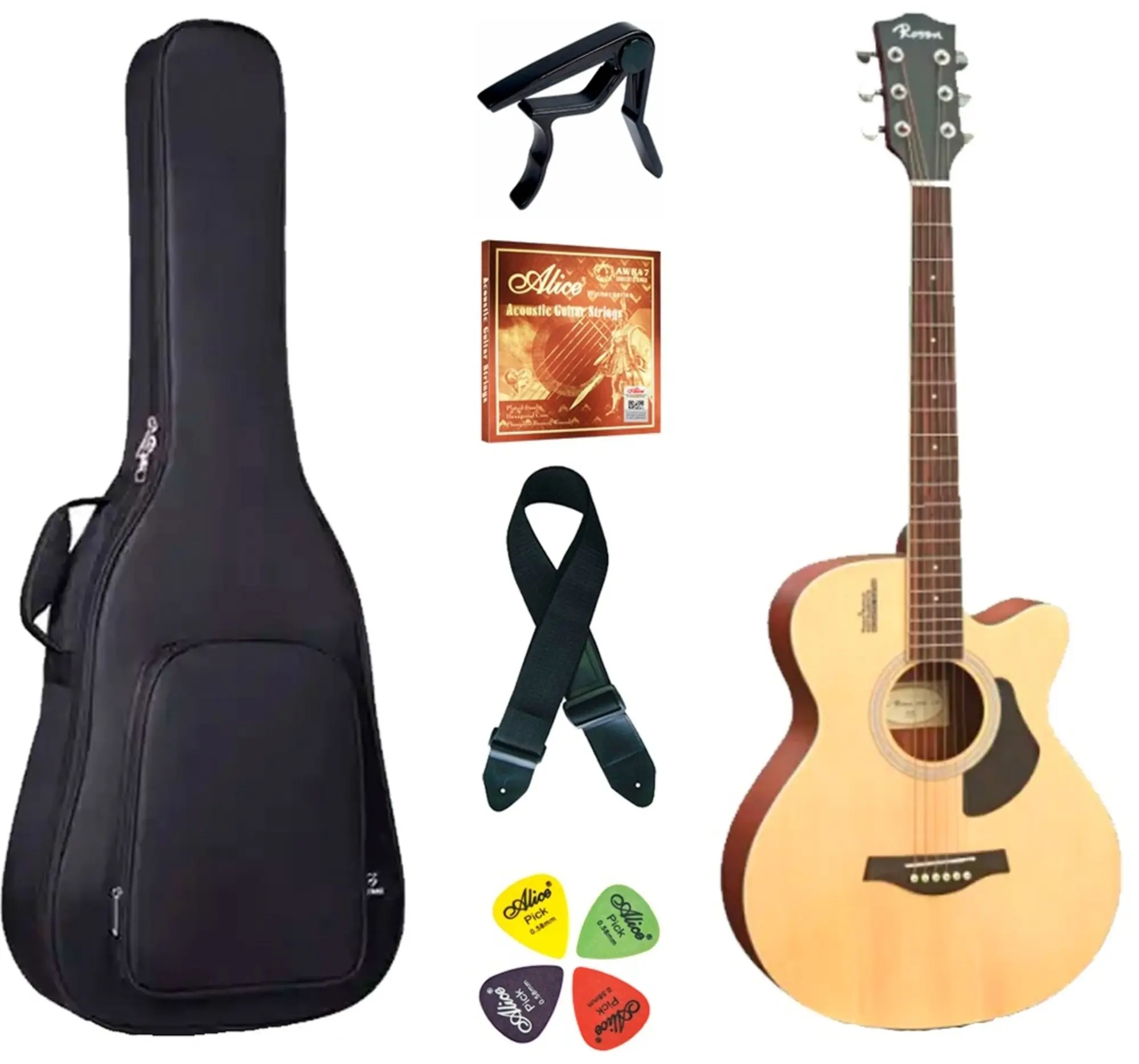 Акустическая гитара Rosen G11 40 NT Natural (1 / 3)