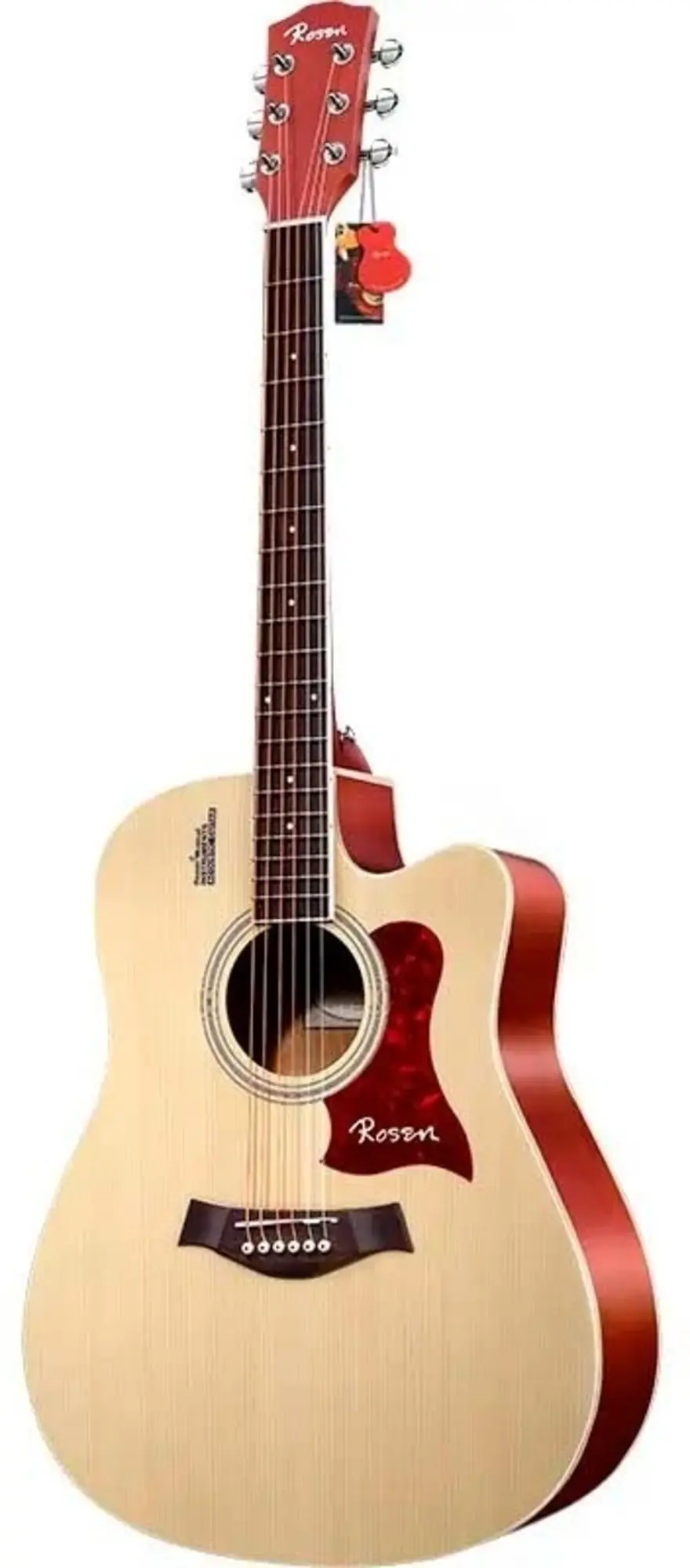 Акустическая гитара Rosen G12 NT PACK бежевый (2 / 5)