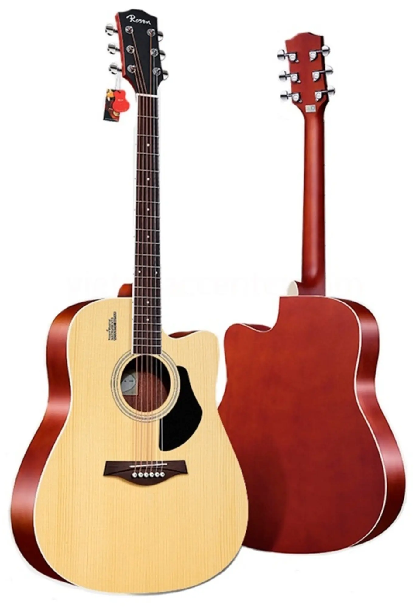 Акустическая гитара Rosen G12 NT PACK бежевый (4 / 5)