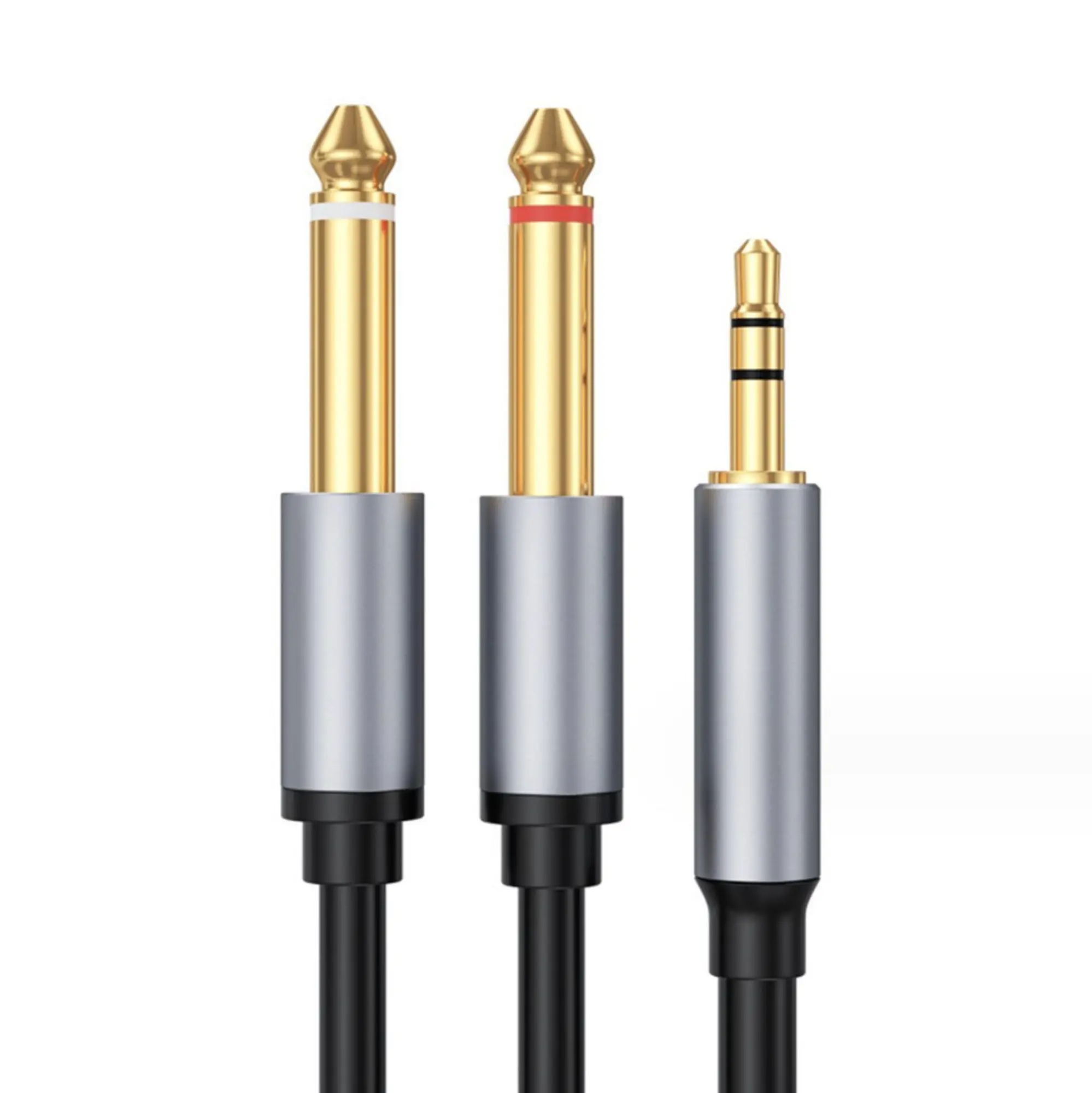 AUX кабель M&S 23T AUX / 3,5mm Mini Jack - 2 x Jack 6.3mm 5m (1 / 1)