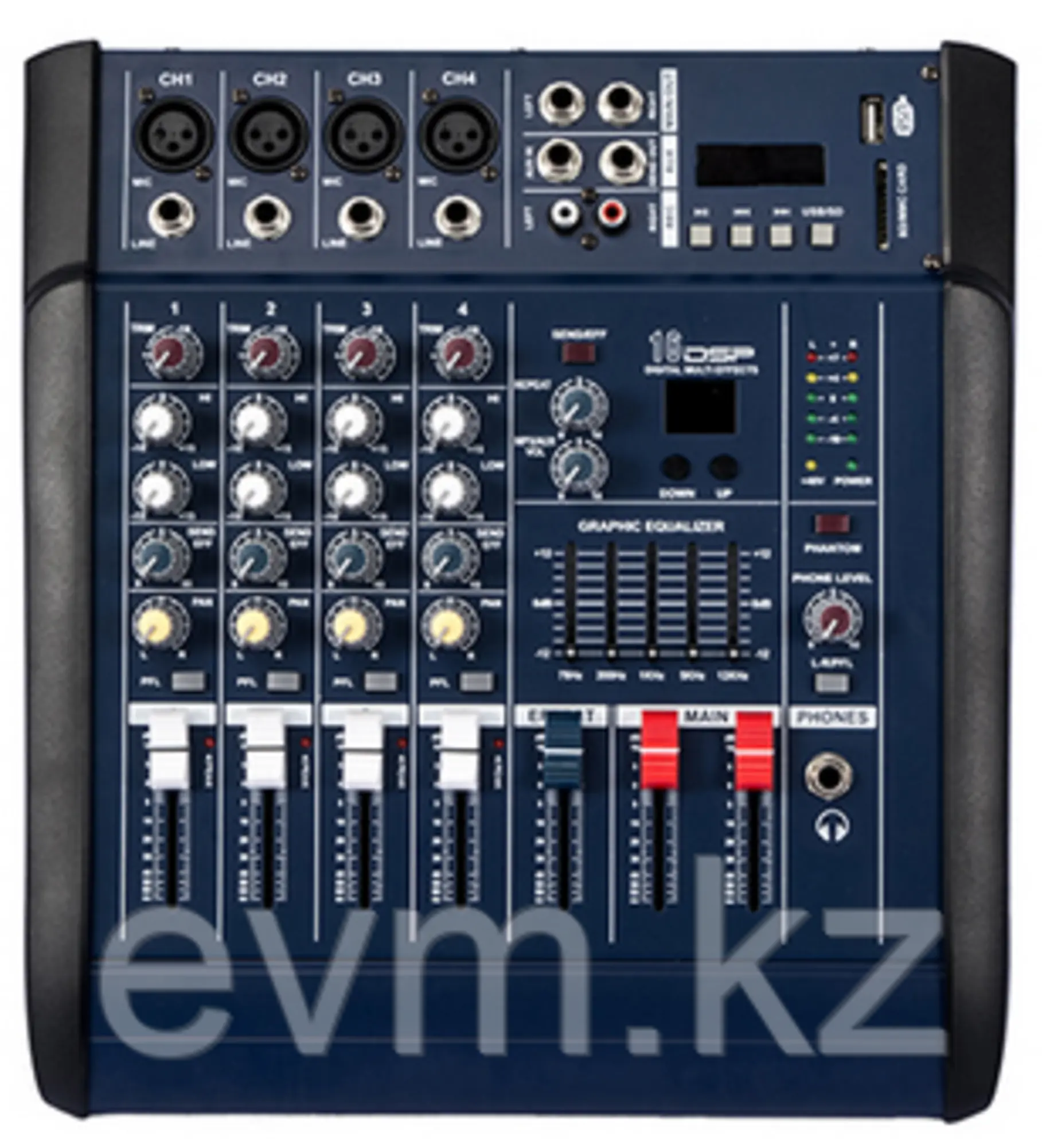 Микшерный пульт с усилителем PMX-402D USB (1 / 3)