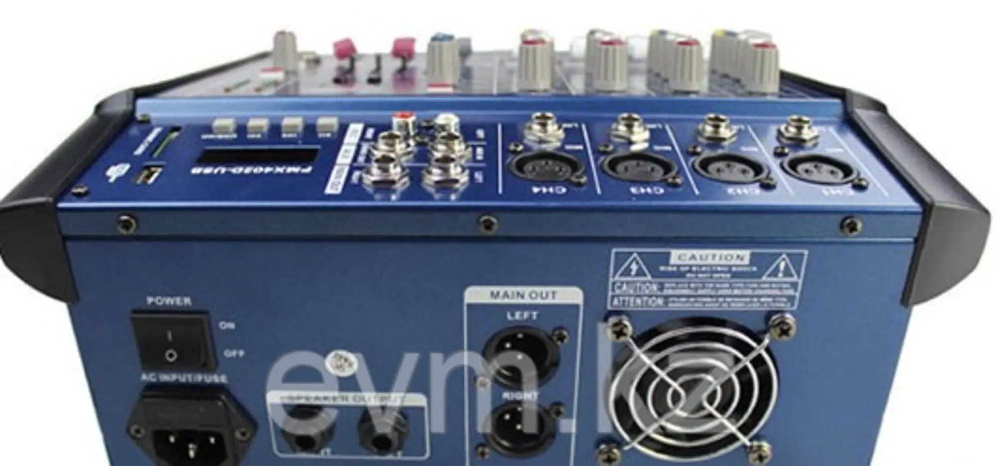 Микшерный пульт с усилителем PMX-402D USB (2 / 3)