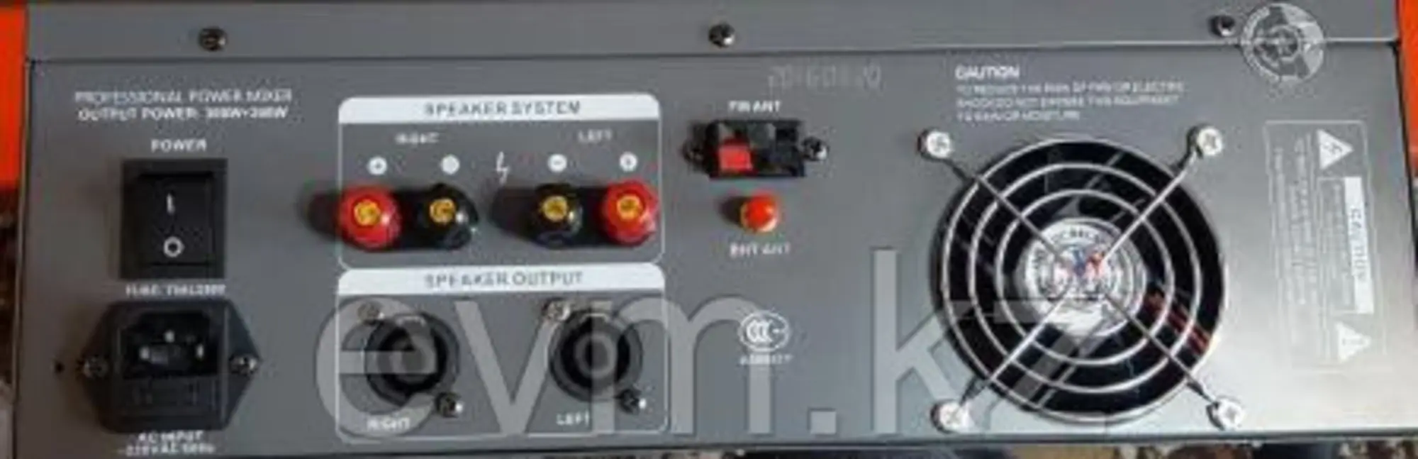 Микшерный пульт с усилителем Vlliodor PM-508, 2x300w (3 / 3)