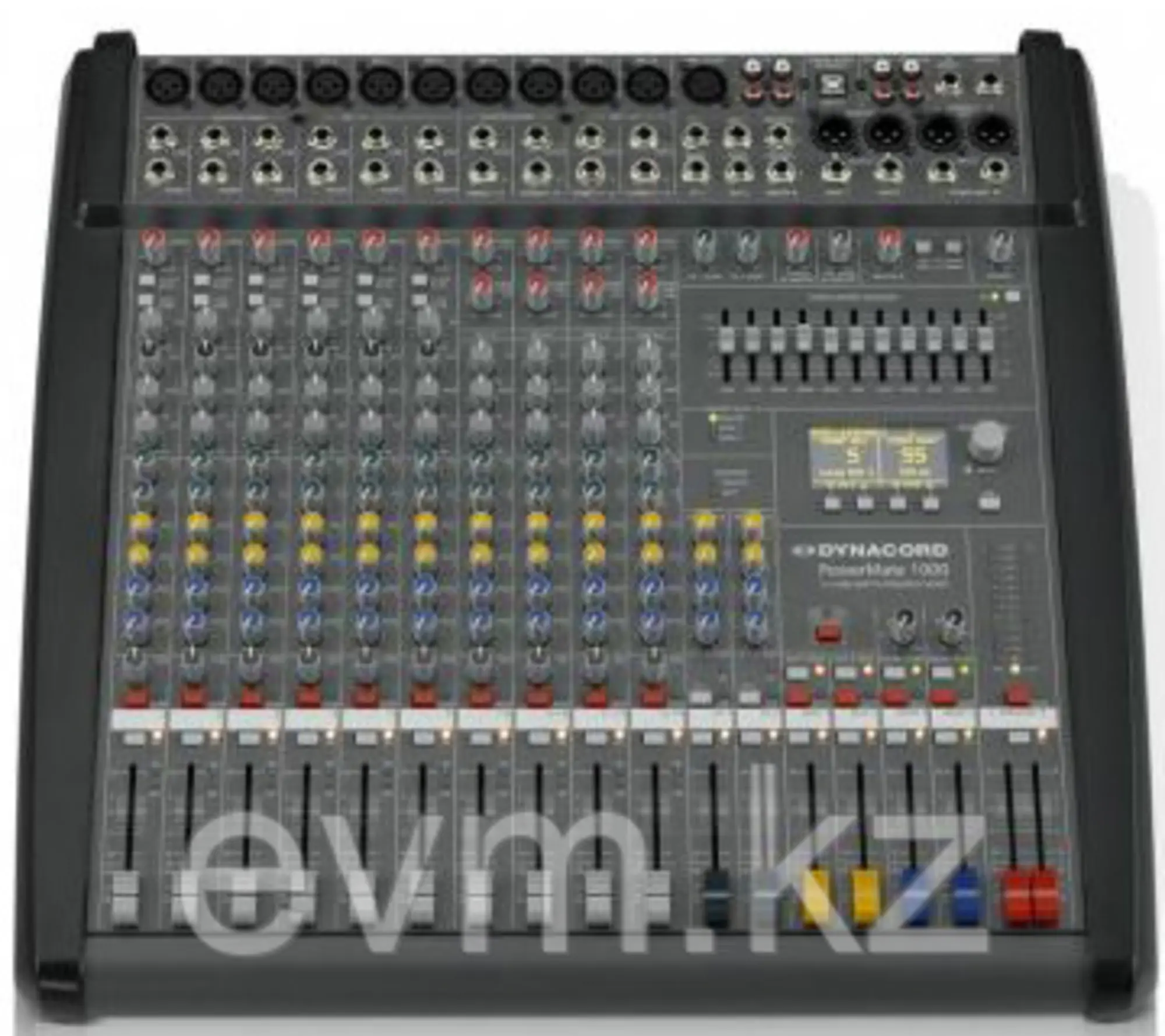 Кіріктірілген күшейткіші бар микшерлік пульт Dynacord PM1000-3 2×1000 Вт@4 Ом (1 / 2)