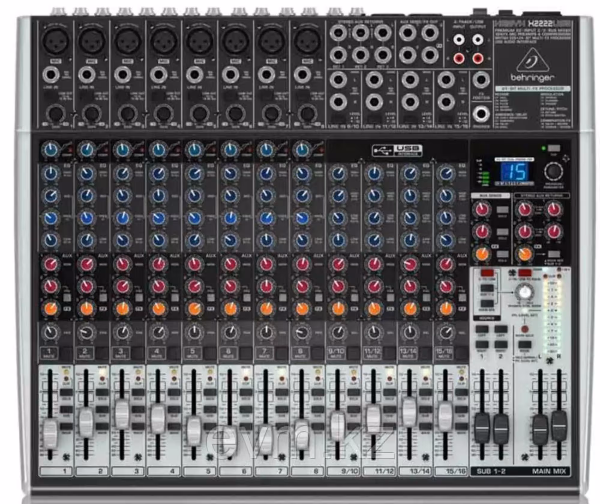 BEHRINGER X2222USB МИКШЕРНЫЙ ПУЛЬТ (1 / 1)