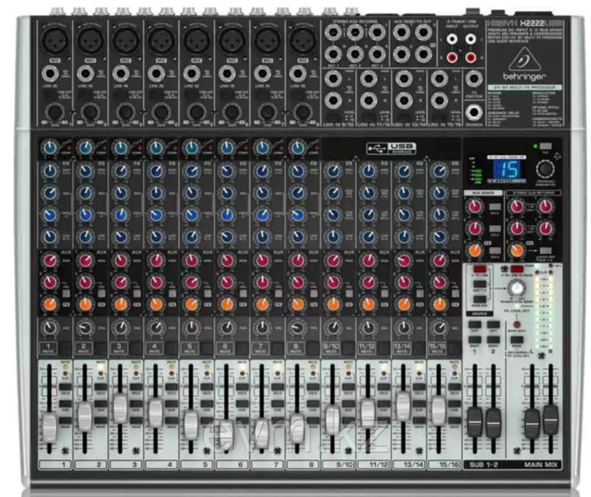 BEHRINGER X2222USB МИКШЕРНЫЙ ПУЛЬТ (1 / 1)