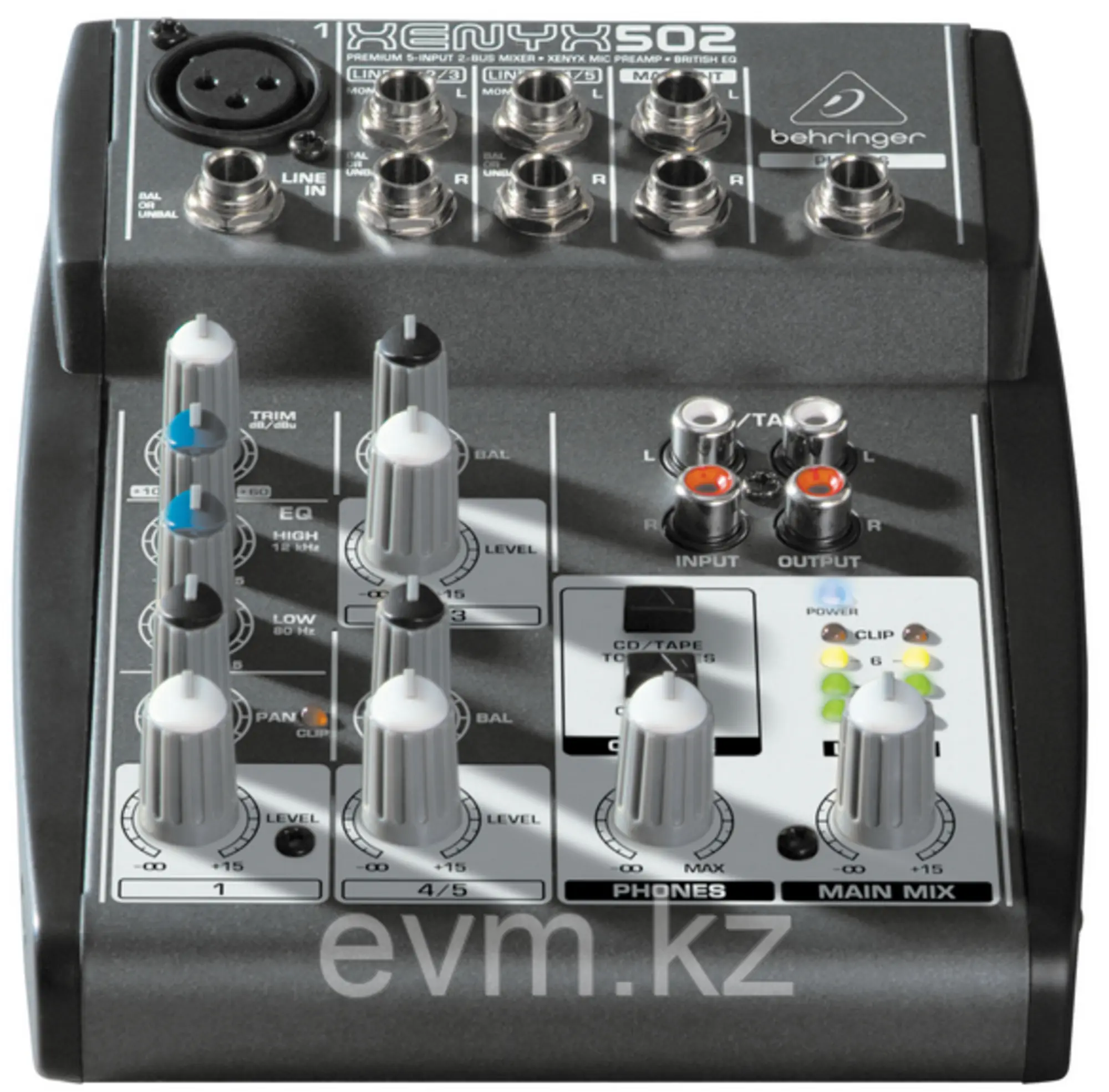 Behringer XENYX 502 араластырғыш пульті (1 / 1)