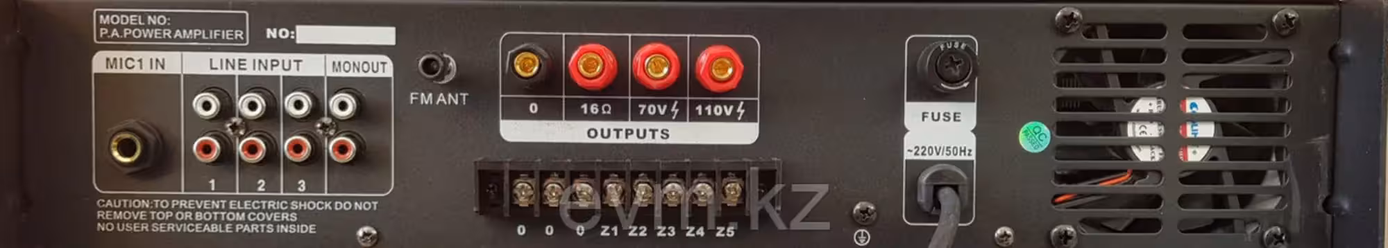 Усилитель MP-VCM 120L, 120Bт (2 / 2)